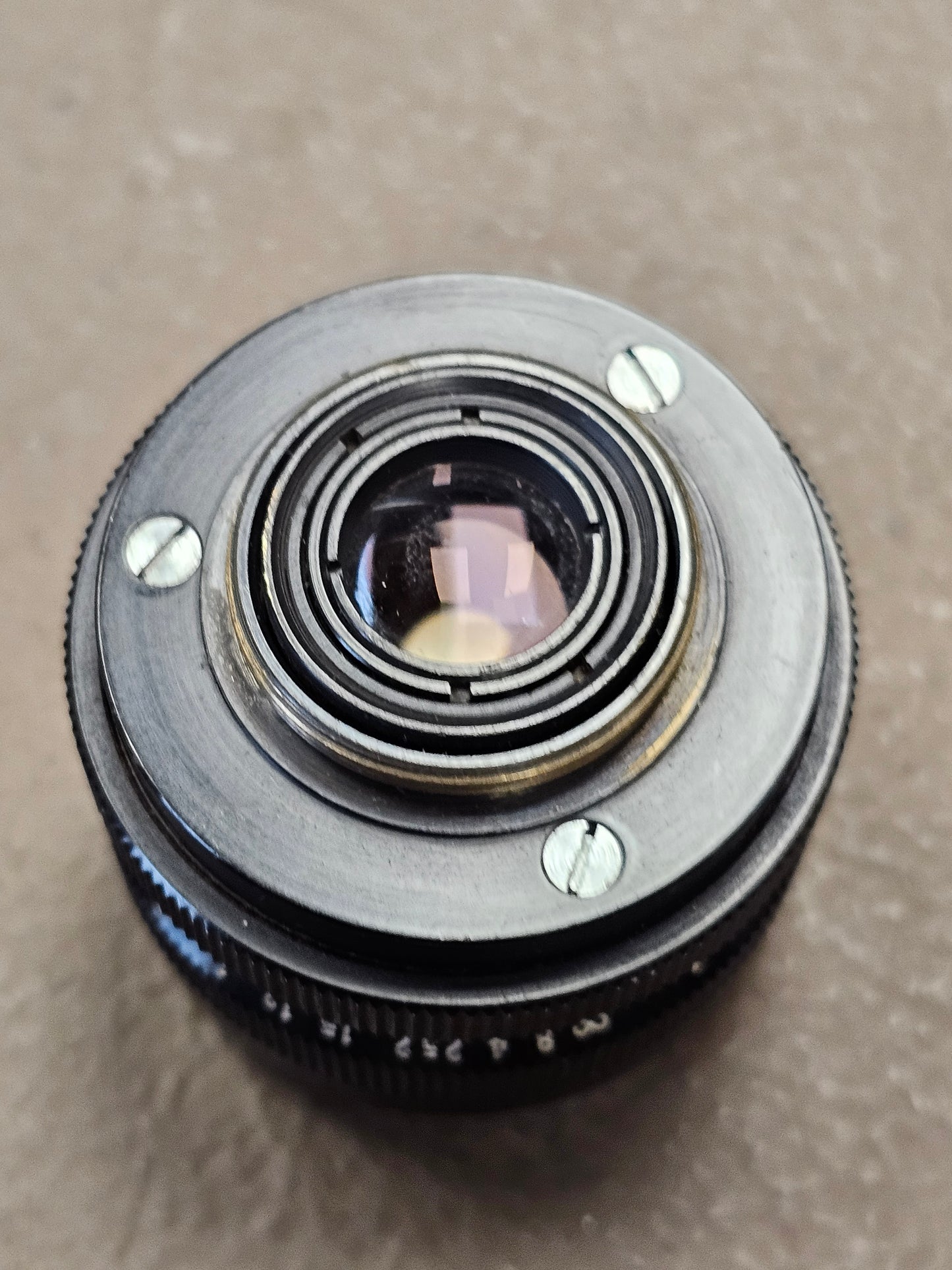 Carl Zeiss Jena DDR Tevidon 25mm f1.4 C-Mount Lens S# 10233598