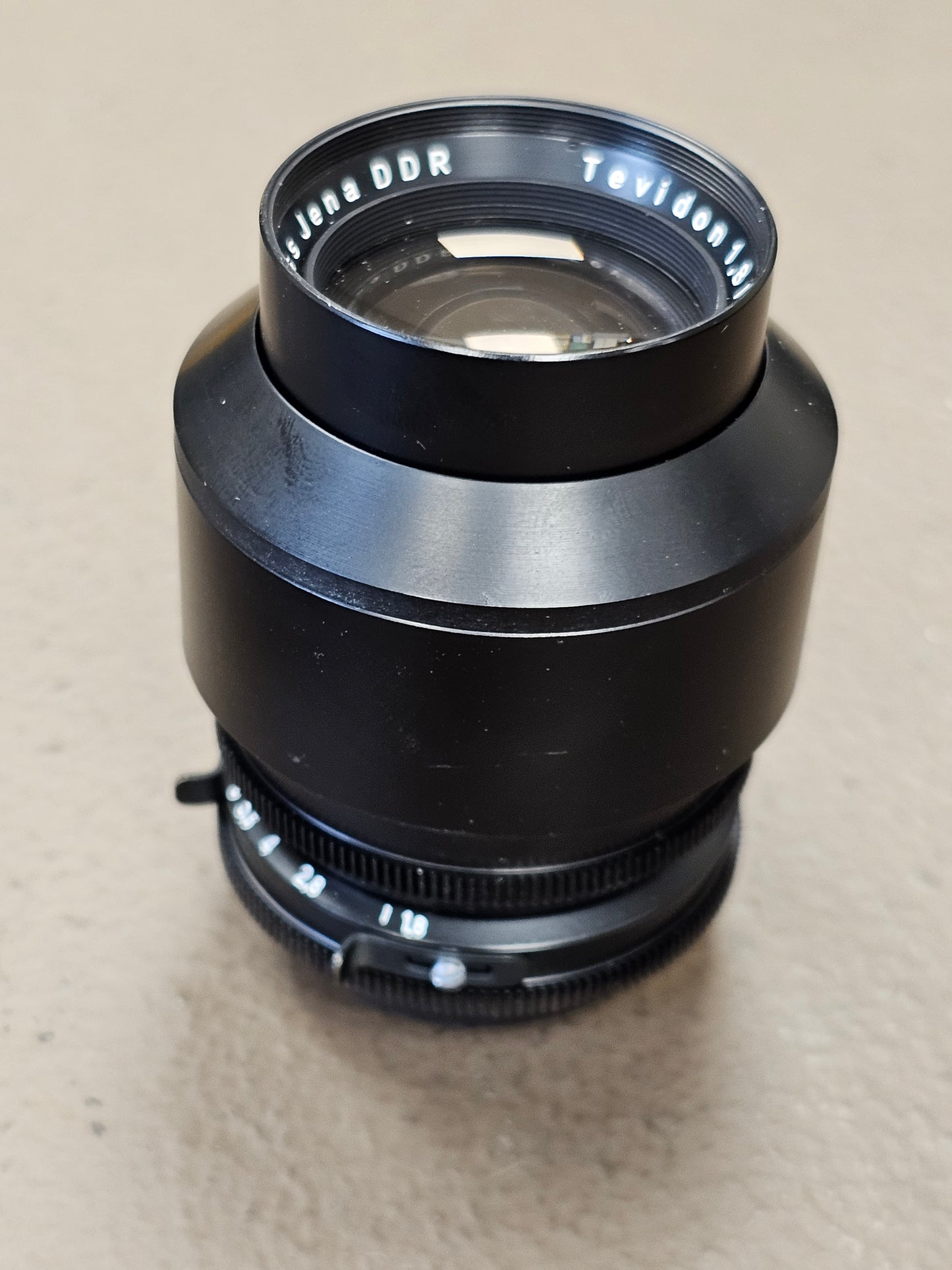 Carl Zeiss Jena DDR Tevidon 50mm f1.8 C-Mount Lens S# 10404887