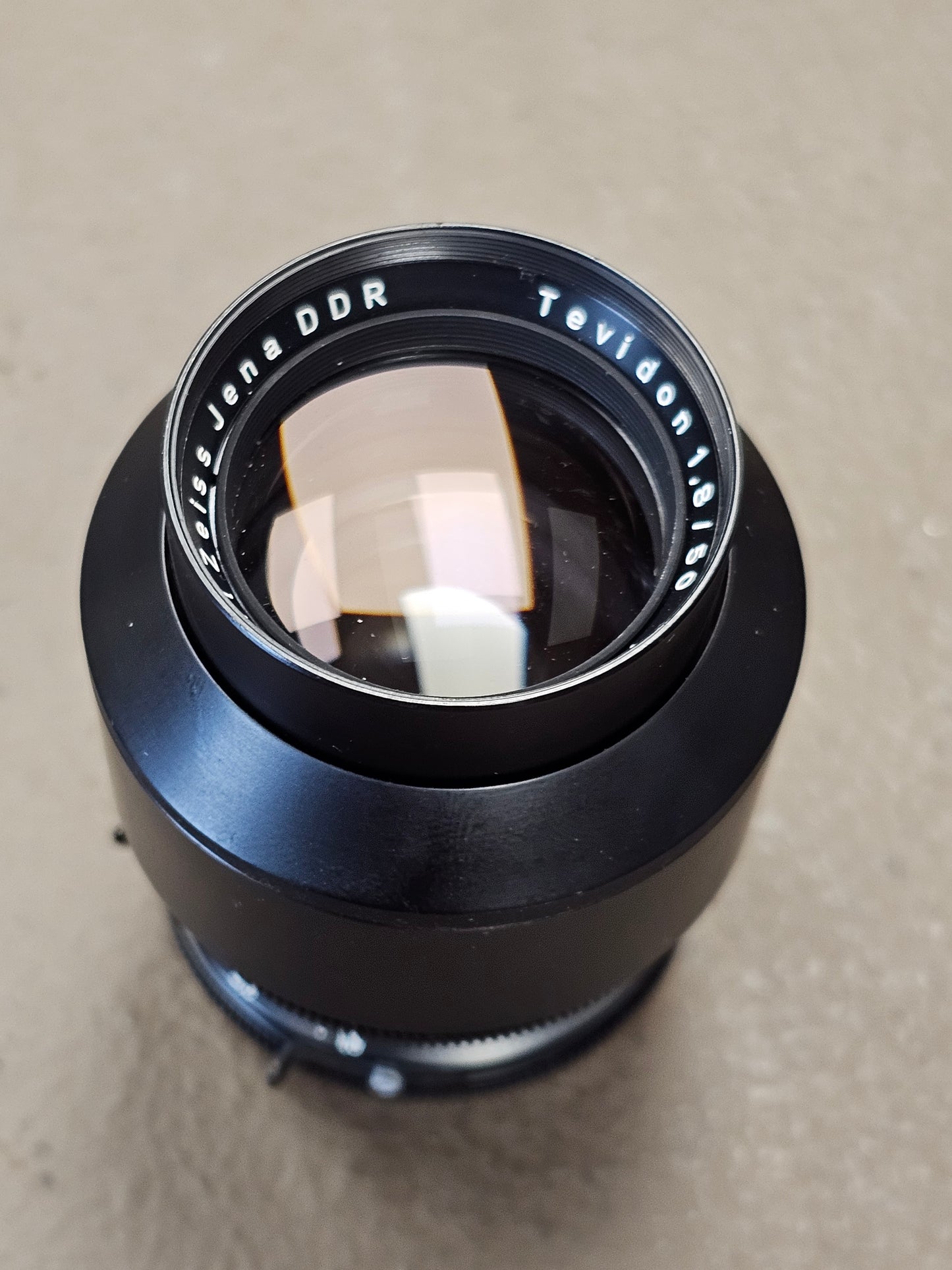 Carl Zeiss Jena DDR Tevidon 50mm f1.8 C-Mount Lens S# 10404887