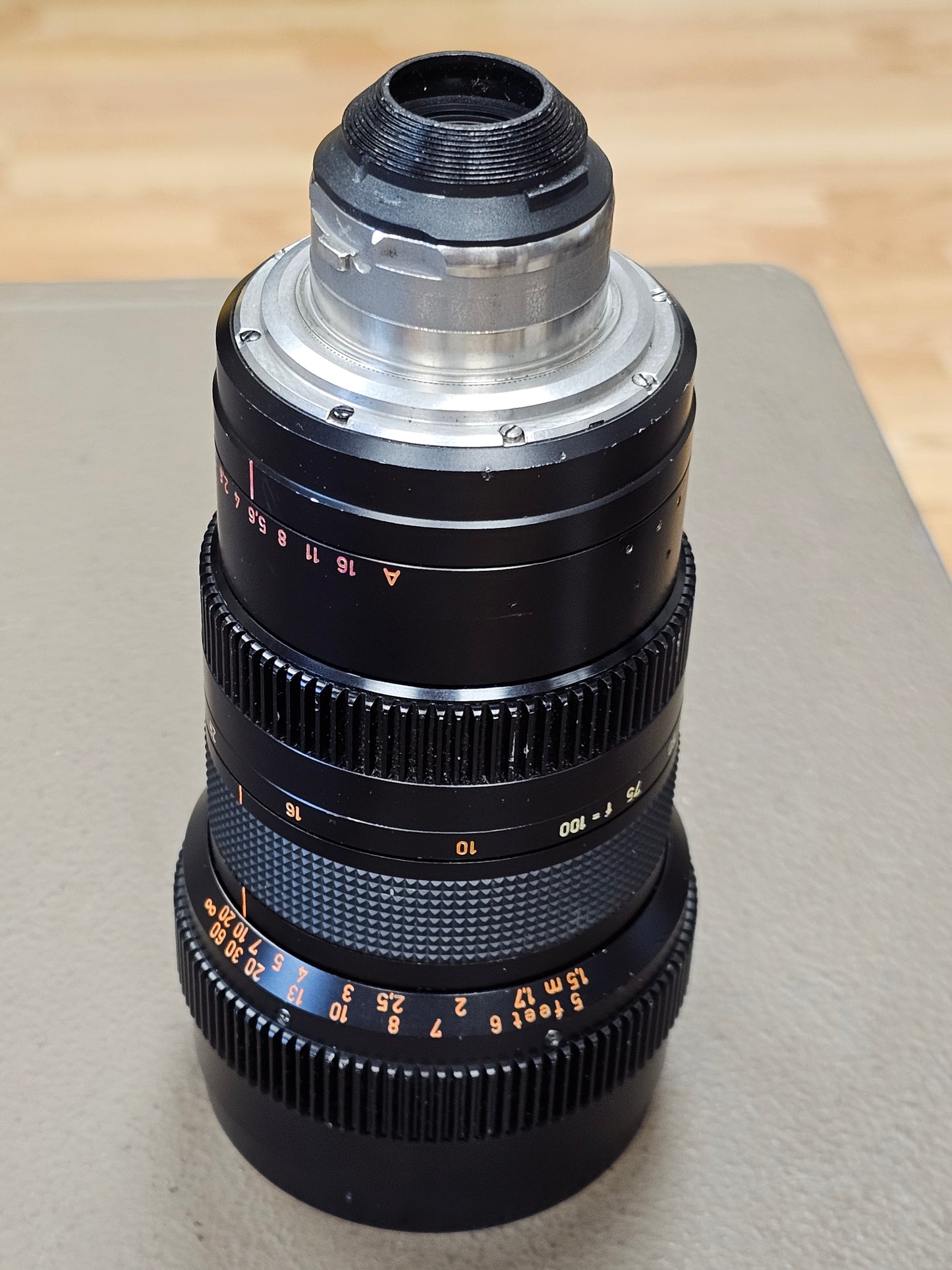 Zeiss Vario Sonnar 10-100mm T2 T* Type II Macro Zoom Lens Arri Bayonet Mount S# 6369610