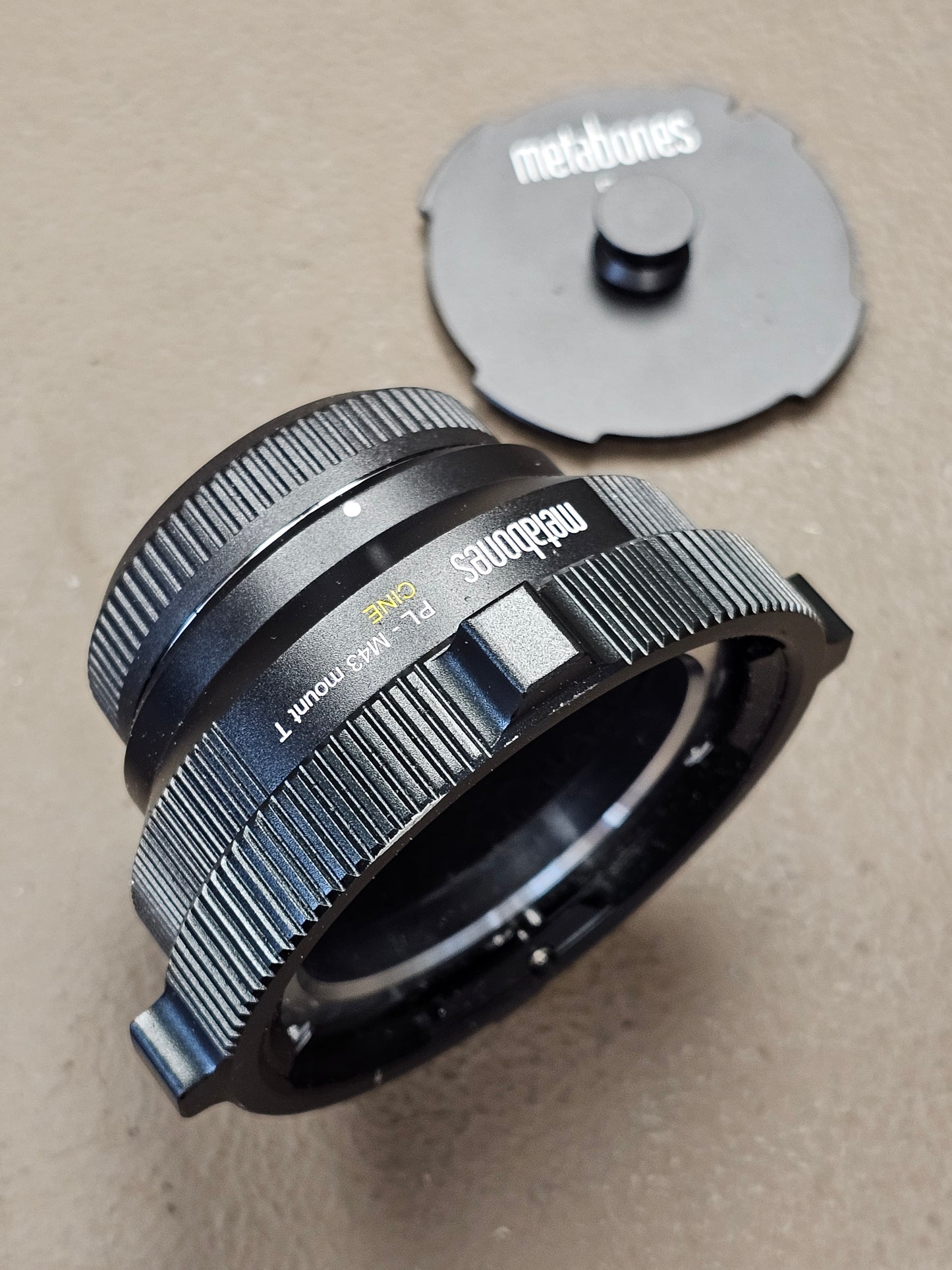 Metabones PL Mount to  M43 Micro Four Thirds Camera T Adapter CINE (Black) S# A3321010172