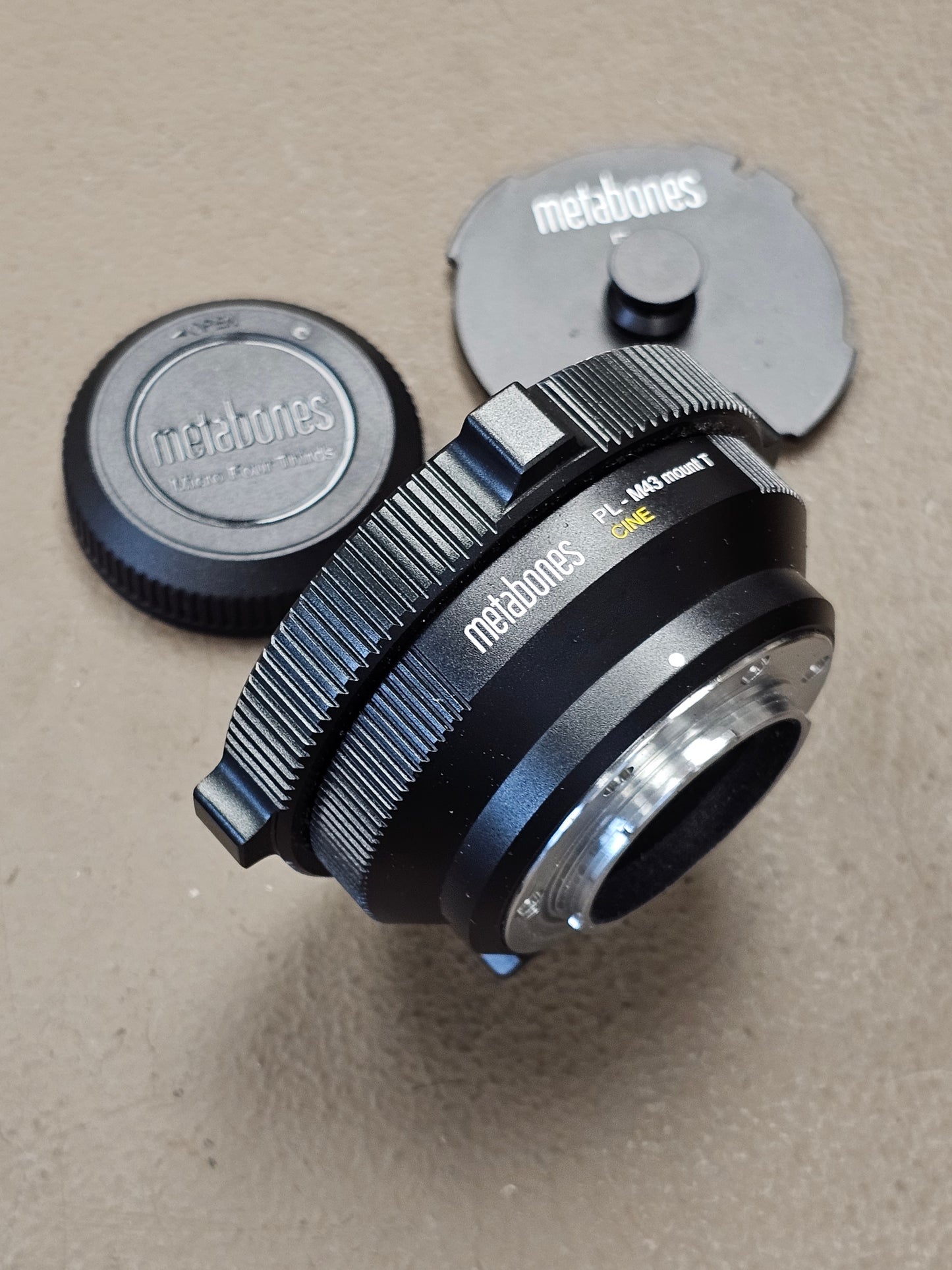 Metabones PL Mount to  M43 Micro Four Thirds Camera T Adapter CINE (Black) S# A3321010172