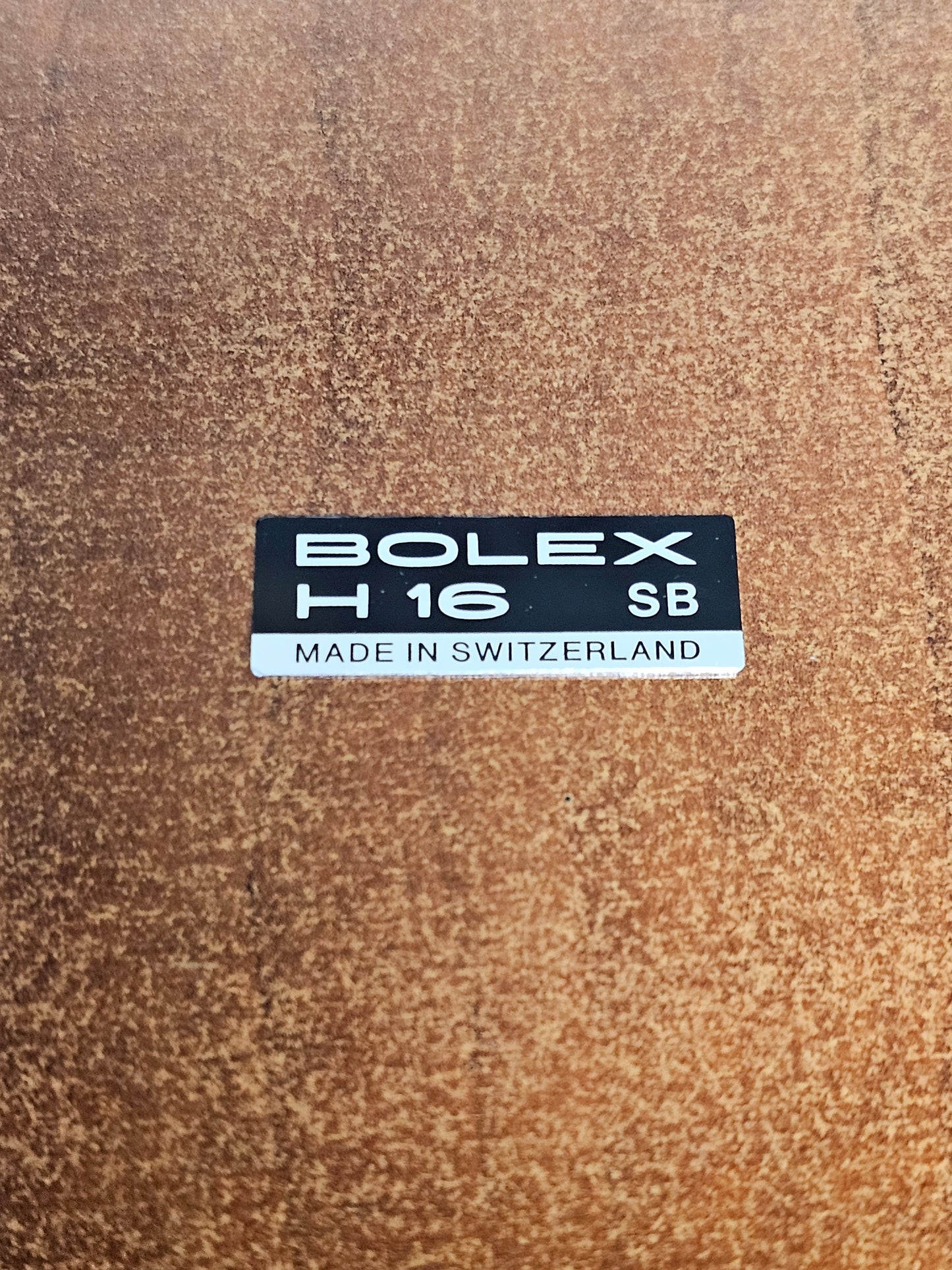 Bolex H16 SB Logo Plate  BC 3699