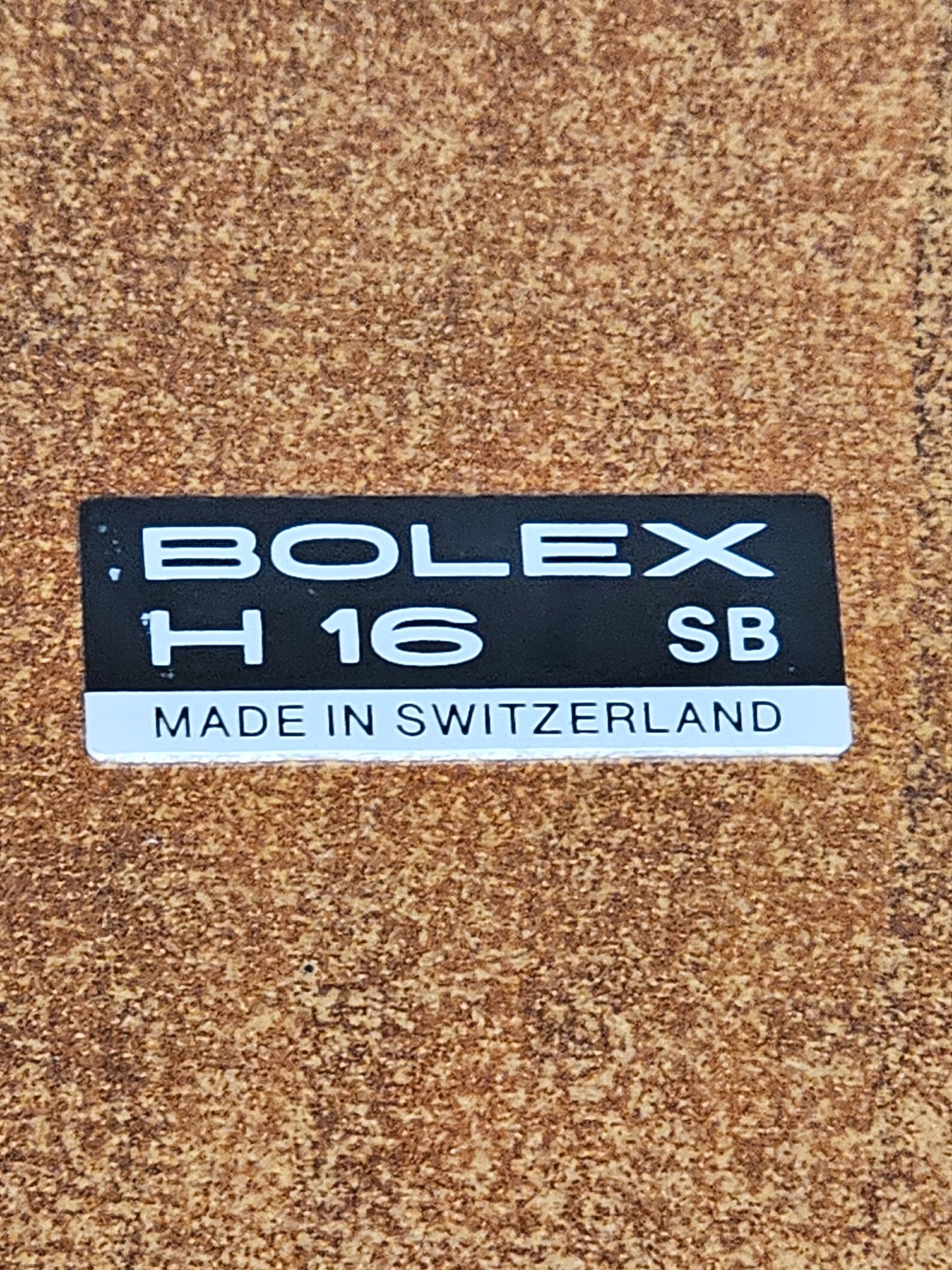 Bolex H16 SB Logo Plate  BC 3699