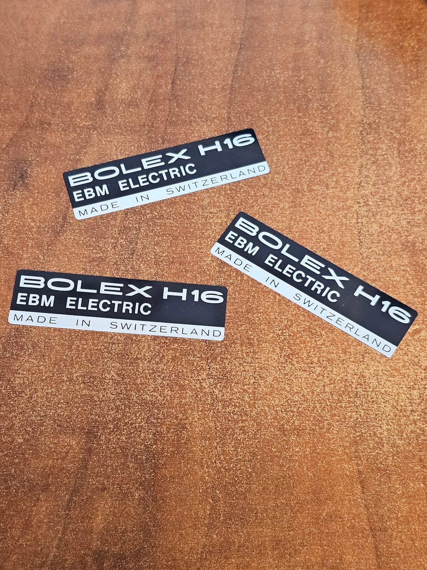 Bolex H16 EBM Logo Plate  BC 2699