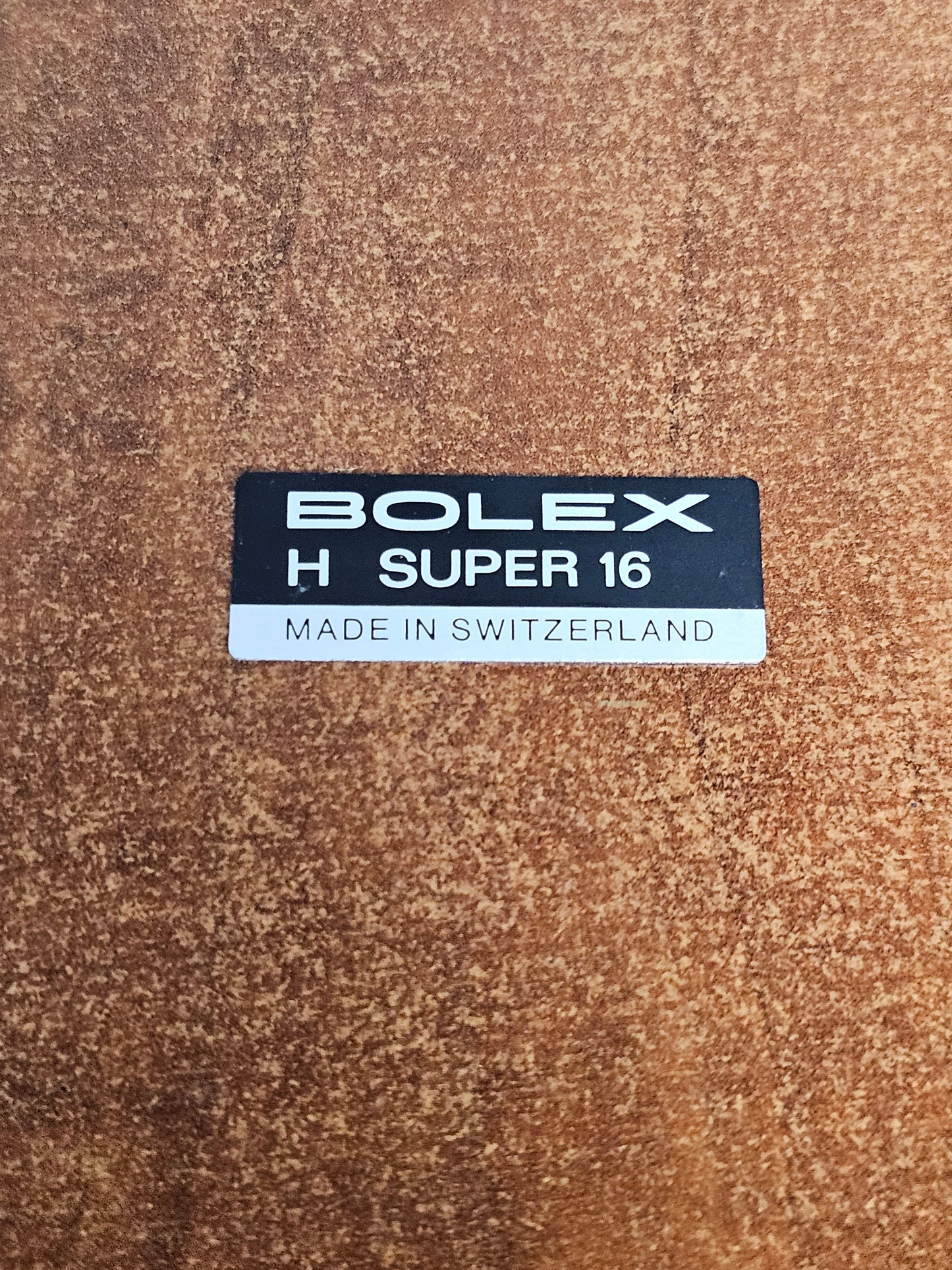 Bolex H Super 16  Logo Plate