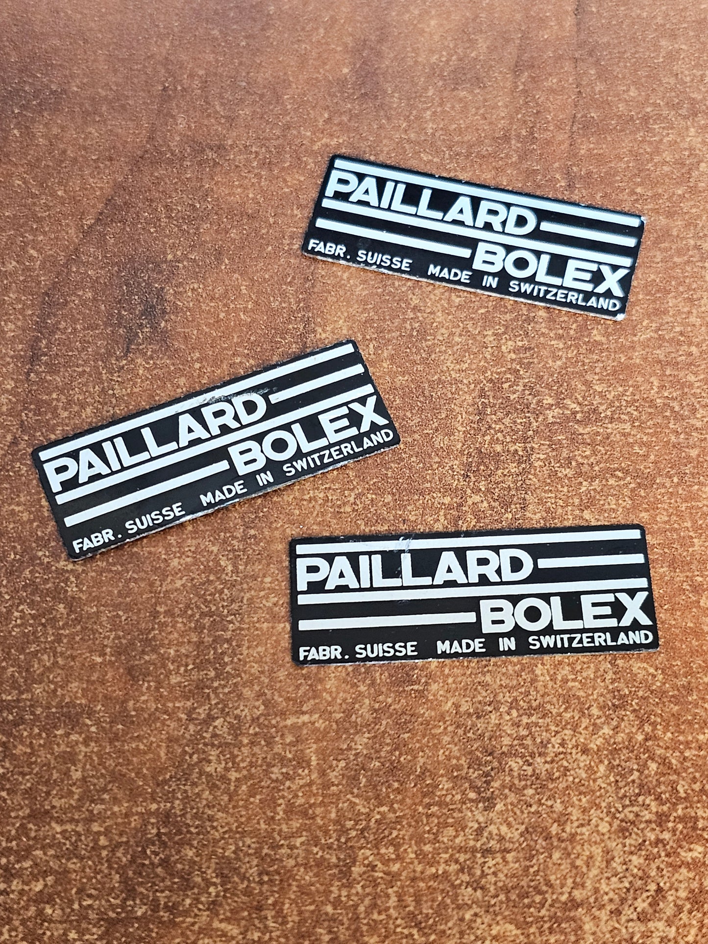 Bolex Paillard Bolex Logo Plate for Early H Models