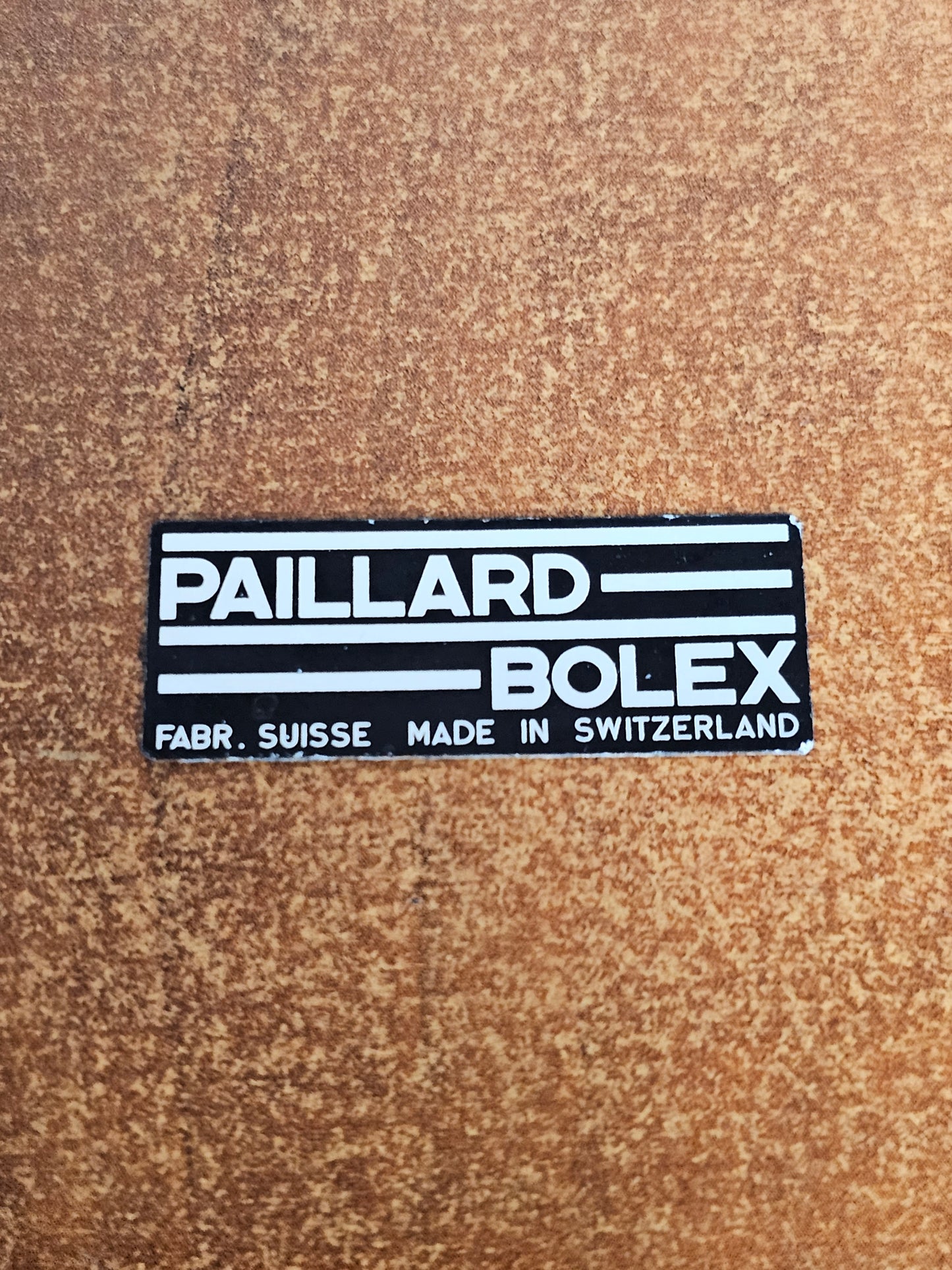 Bolex Paillard Bolex Logo Plate for Early H Models