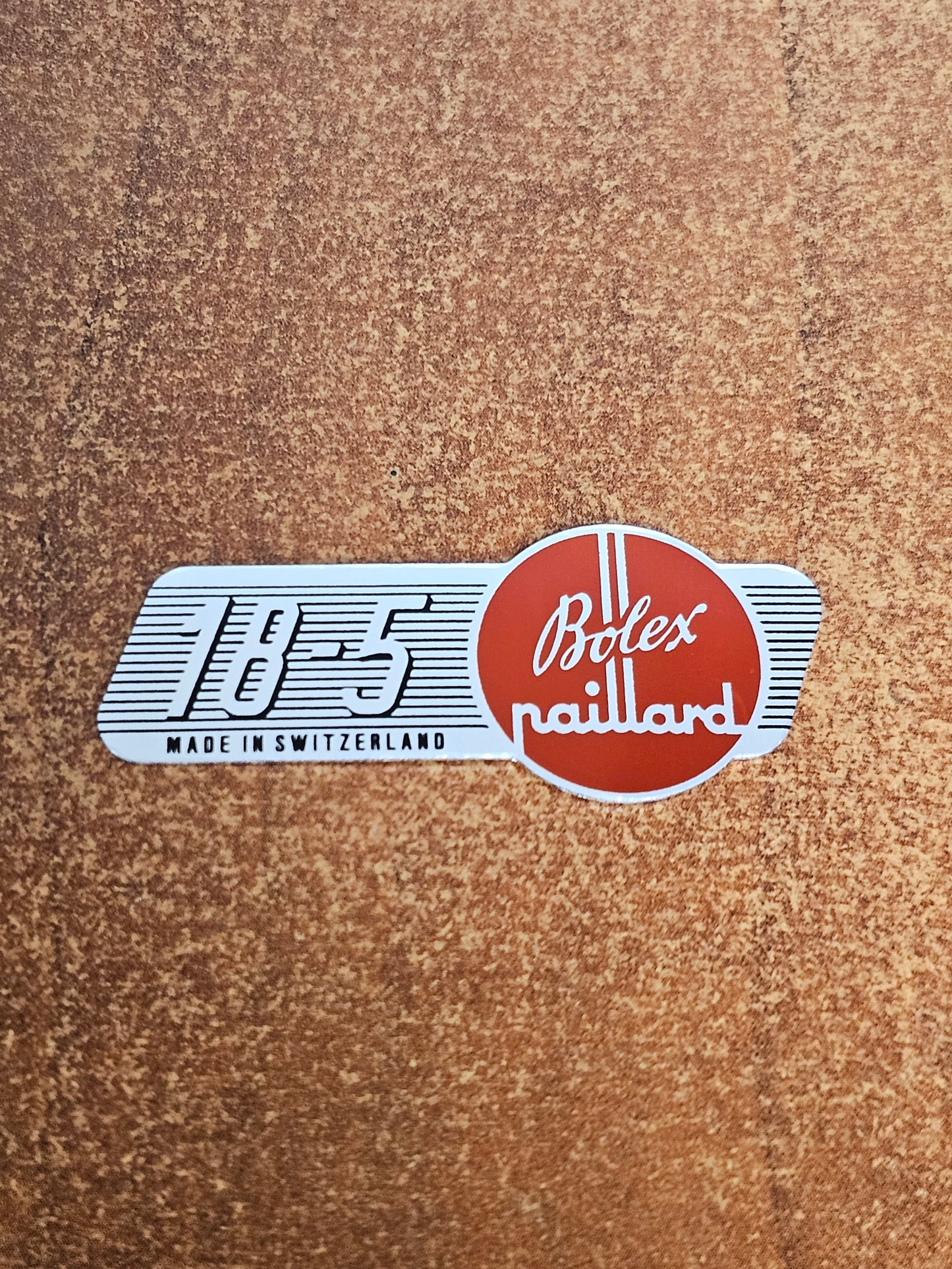 Bolex 18-5  Logo Plate