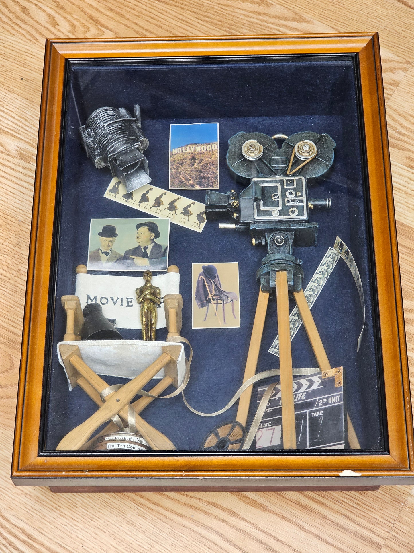 Motion Picture Keepsake Box Picture Frame Memorabilia