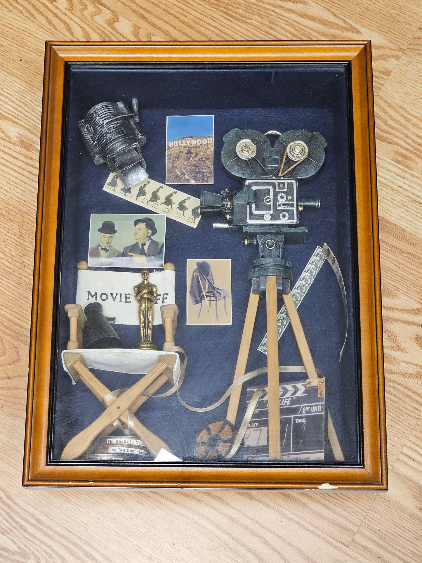 Motion Picture Keepsake Box Picture Frame Memorabilia