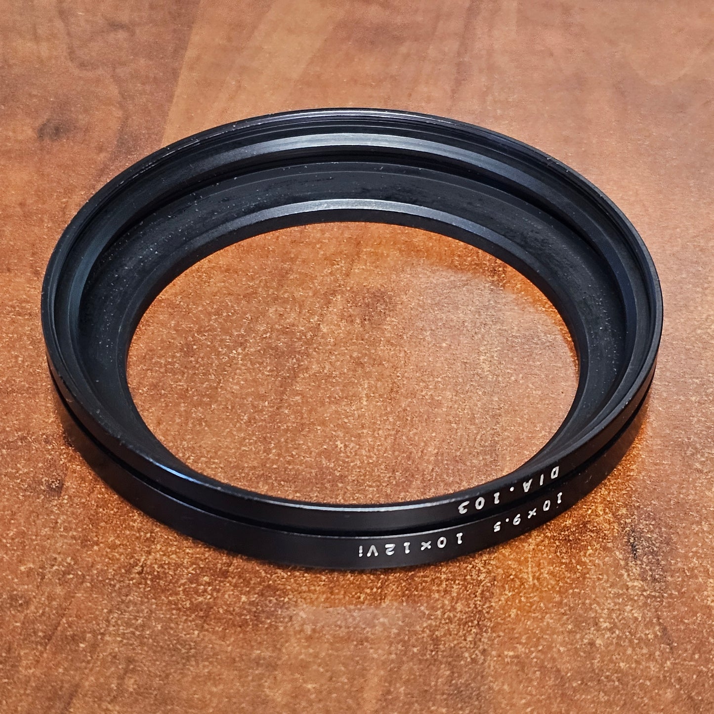 Tiffen 86M (10x9.5 & 10x12) Adapter Ring with DIA.103 Retaining ring