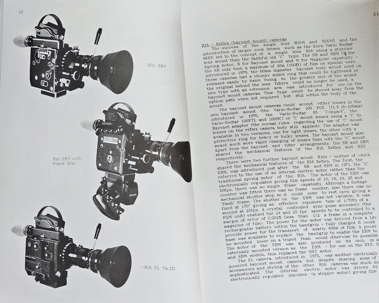 Bolex Paillard-A Bolex History: Cameras, Projectors Etc. - By Andrew Alden (Softcover)