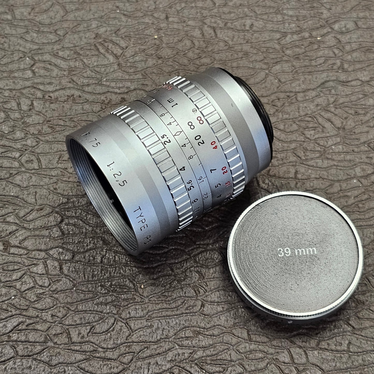 Angenieux 75mm f2.5 Type P3 C-Mount Telephoto lens S# 1315427