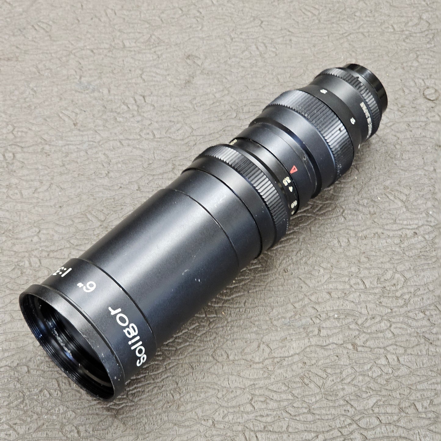 Elitar Soligor 150mm (6") F3.5 C-Mount Telephoto Lens S# K3171