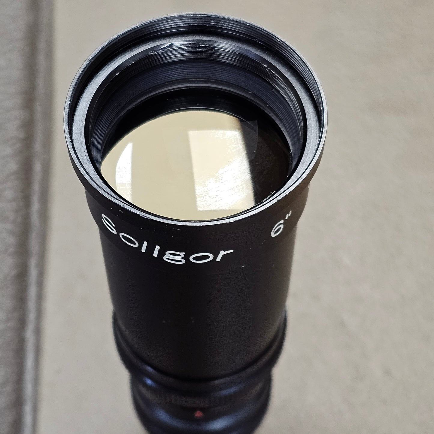 Elitar Soligor 150mm (6") F3.5 C-Mount Telephoto Lens S# K3171