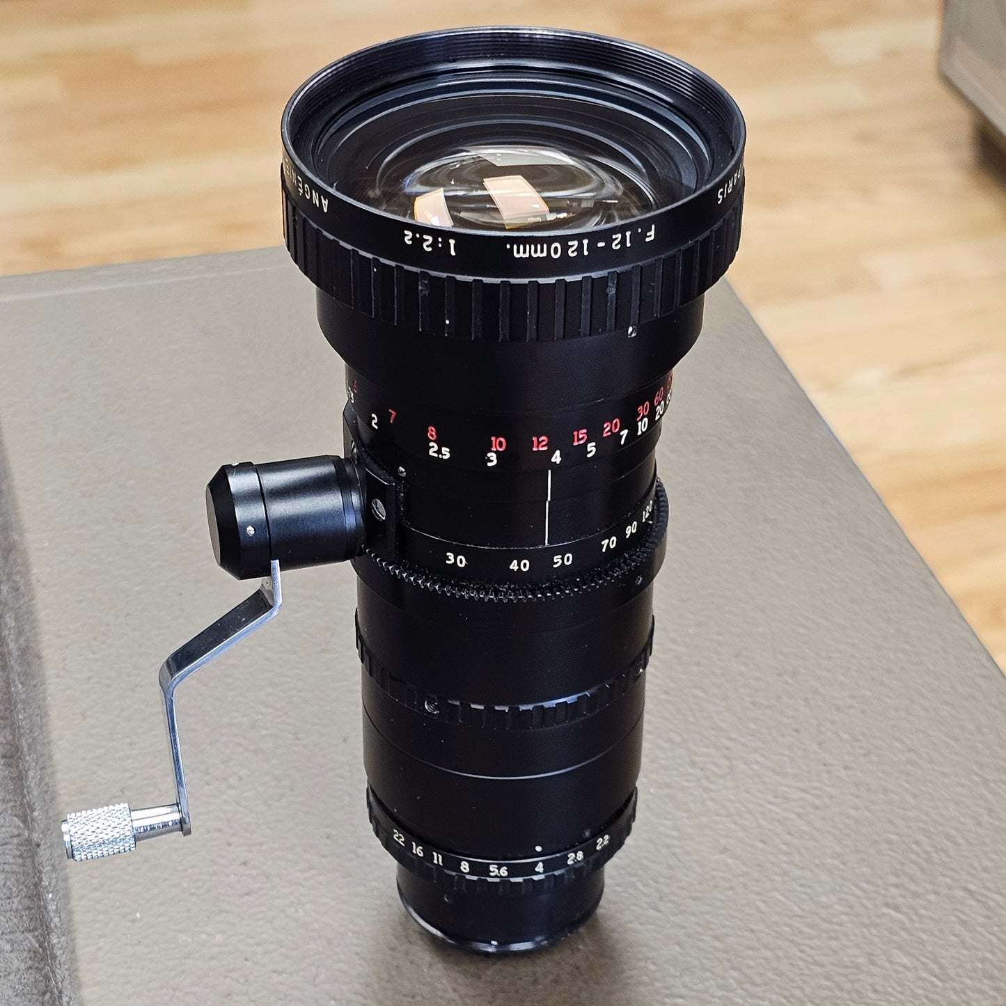 Angenieux 12-120mm T2.5 Type 10 x 12B Arri Standard Mount Zoom lens S# 1118169