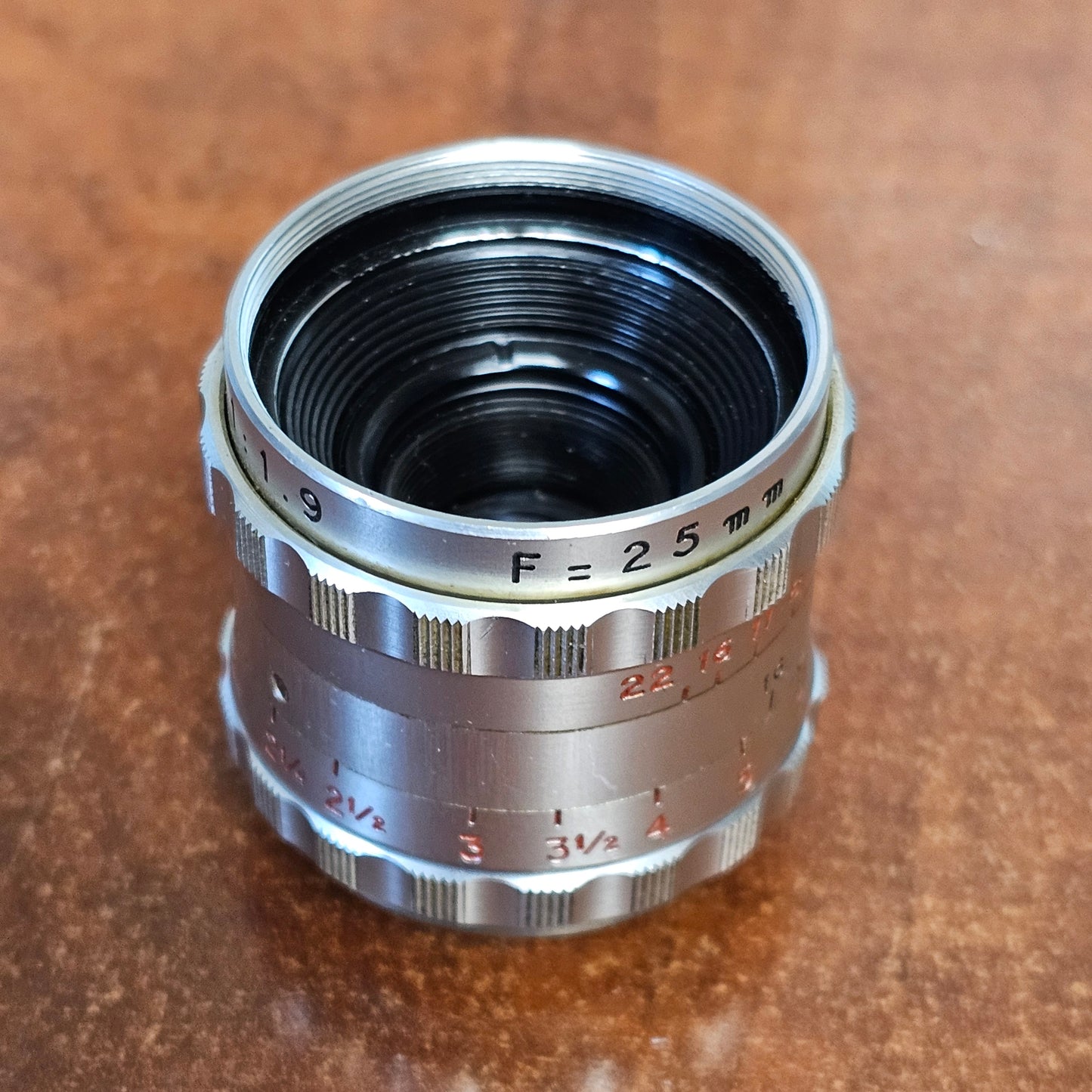 Lytar 25mm f1.9 C-Mount Lens S# F89296