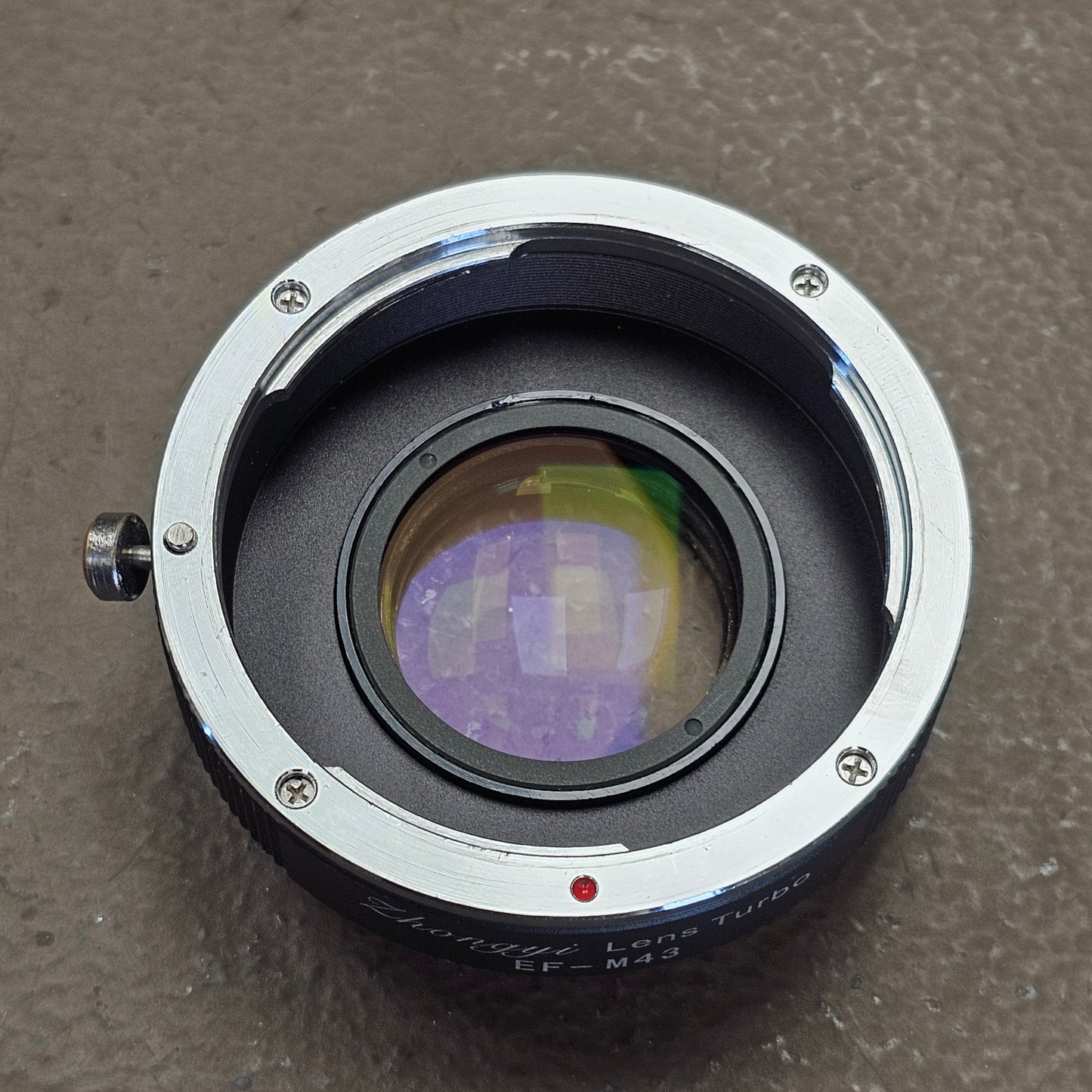 Zhongyi Canon EF Lens to MFT Micro 4/3 Camera Lens Turbo Adapter