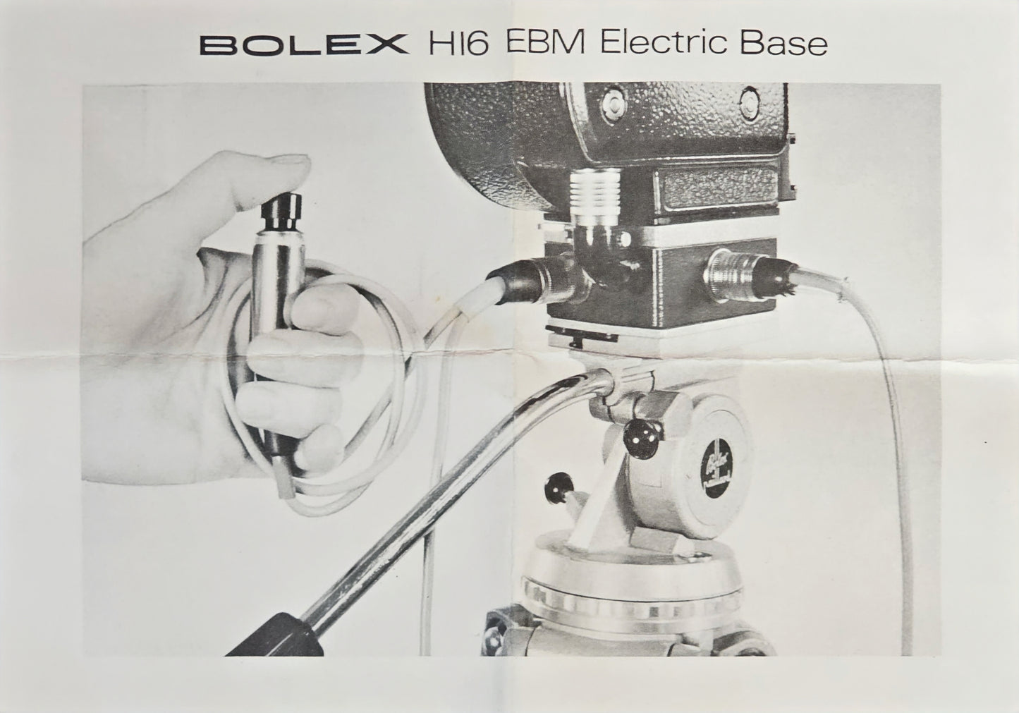 Bolex EBM Electric Power Base with Rapid Quick release plate