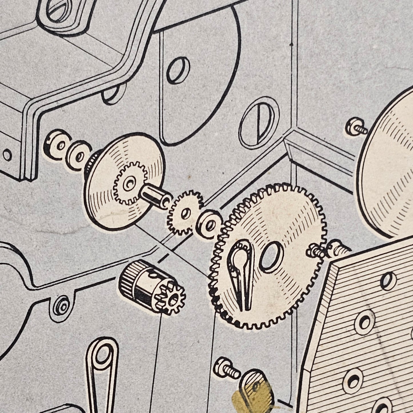 Bolex Frame Counter Gears