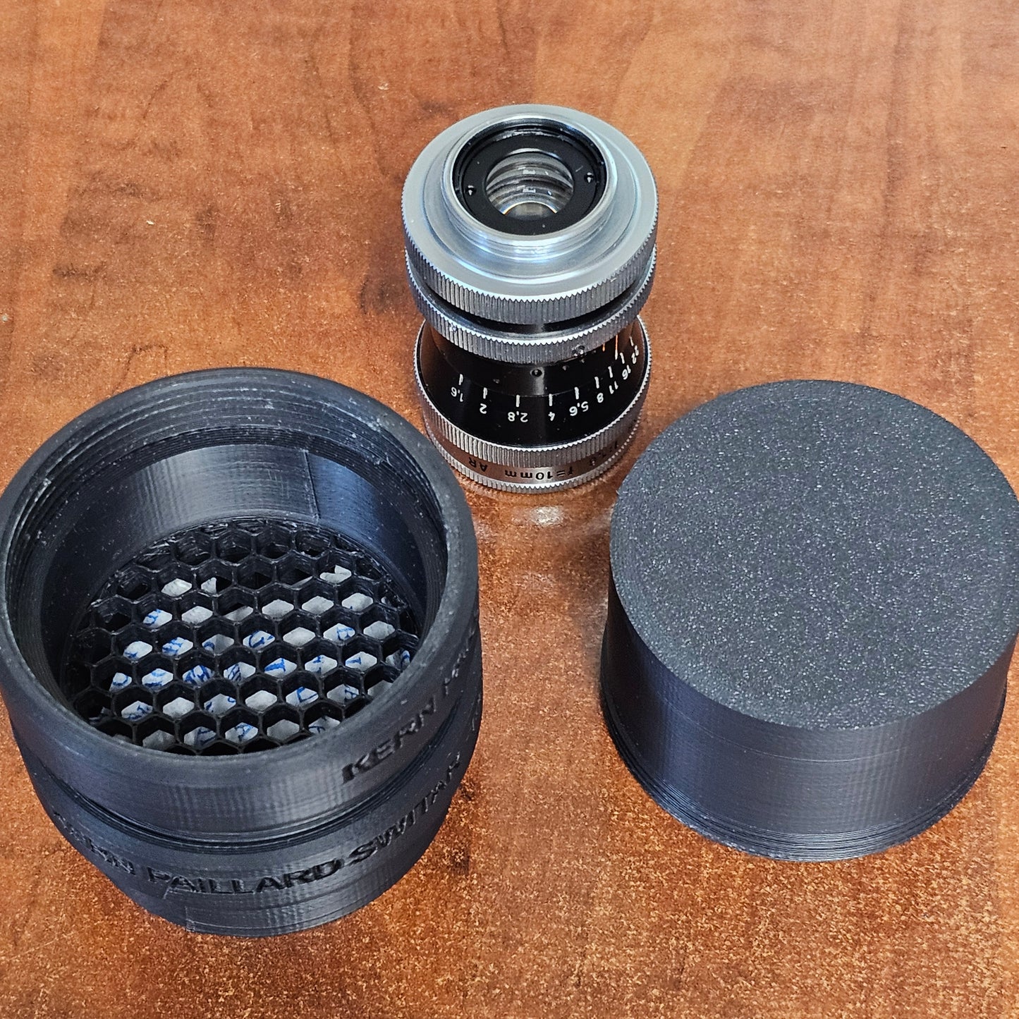 3D Printed Lens Case for Switar 10mm Lens