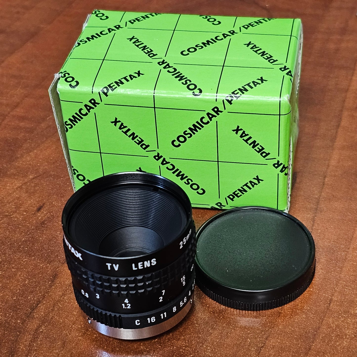 Pentax Cosmicar 25mm f1.8 TV C-Mount Lens S# N/A