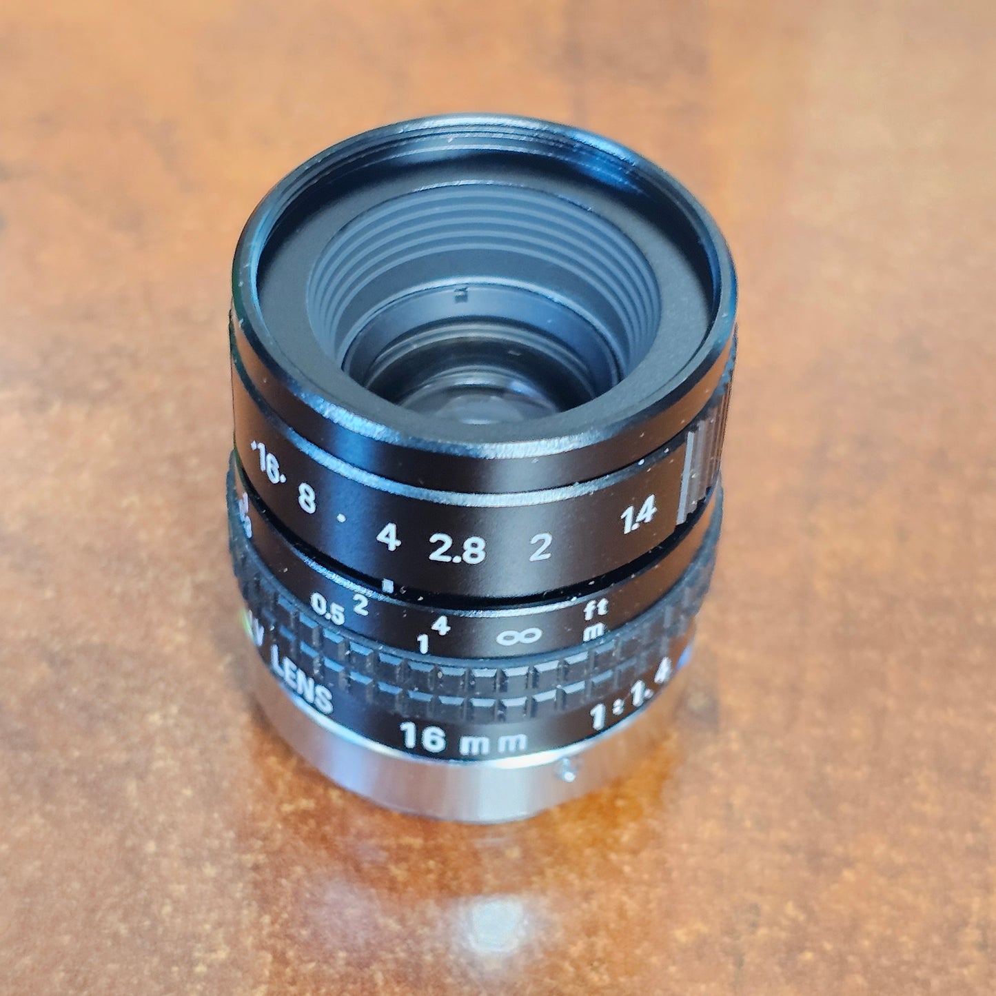 Pentax Cosmicar 16mm f1.4 TV C-Mount Lens S# N/A