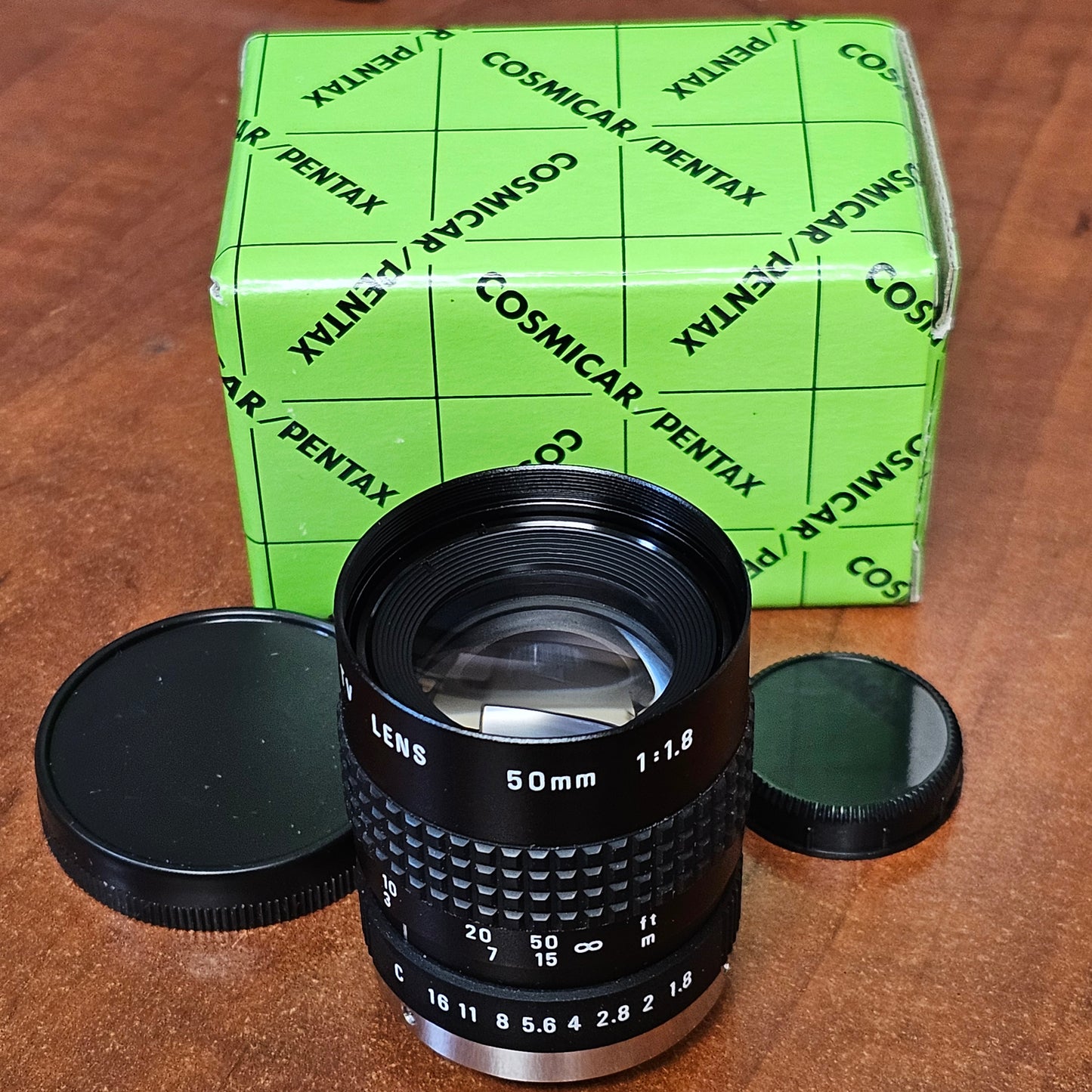 Pentax Cosmicar 50mm f1.8 TV C-Mount Lens S# N/A