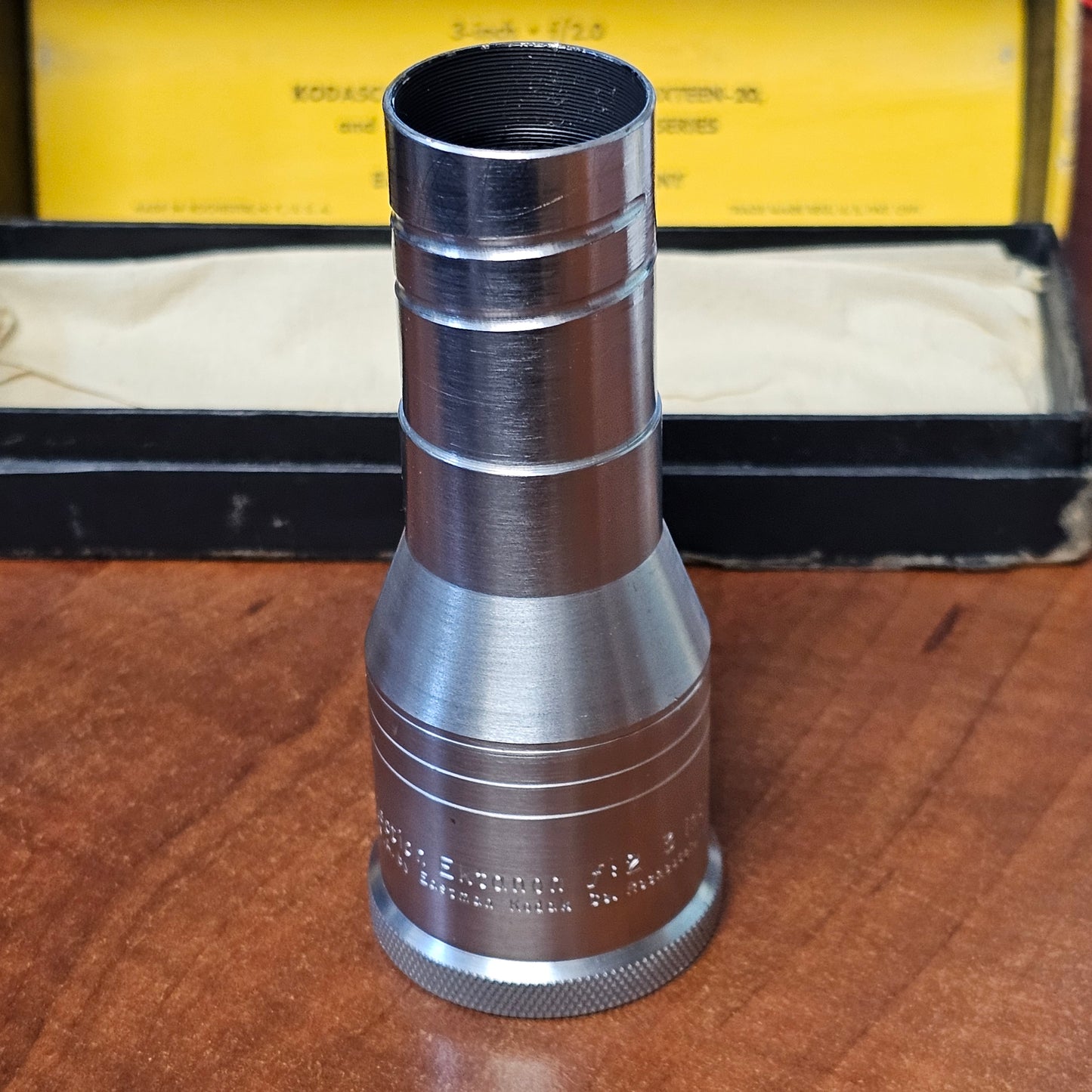 Kodak Ektanon 3" (75mm) f2 Projection Lens