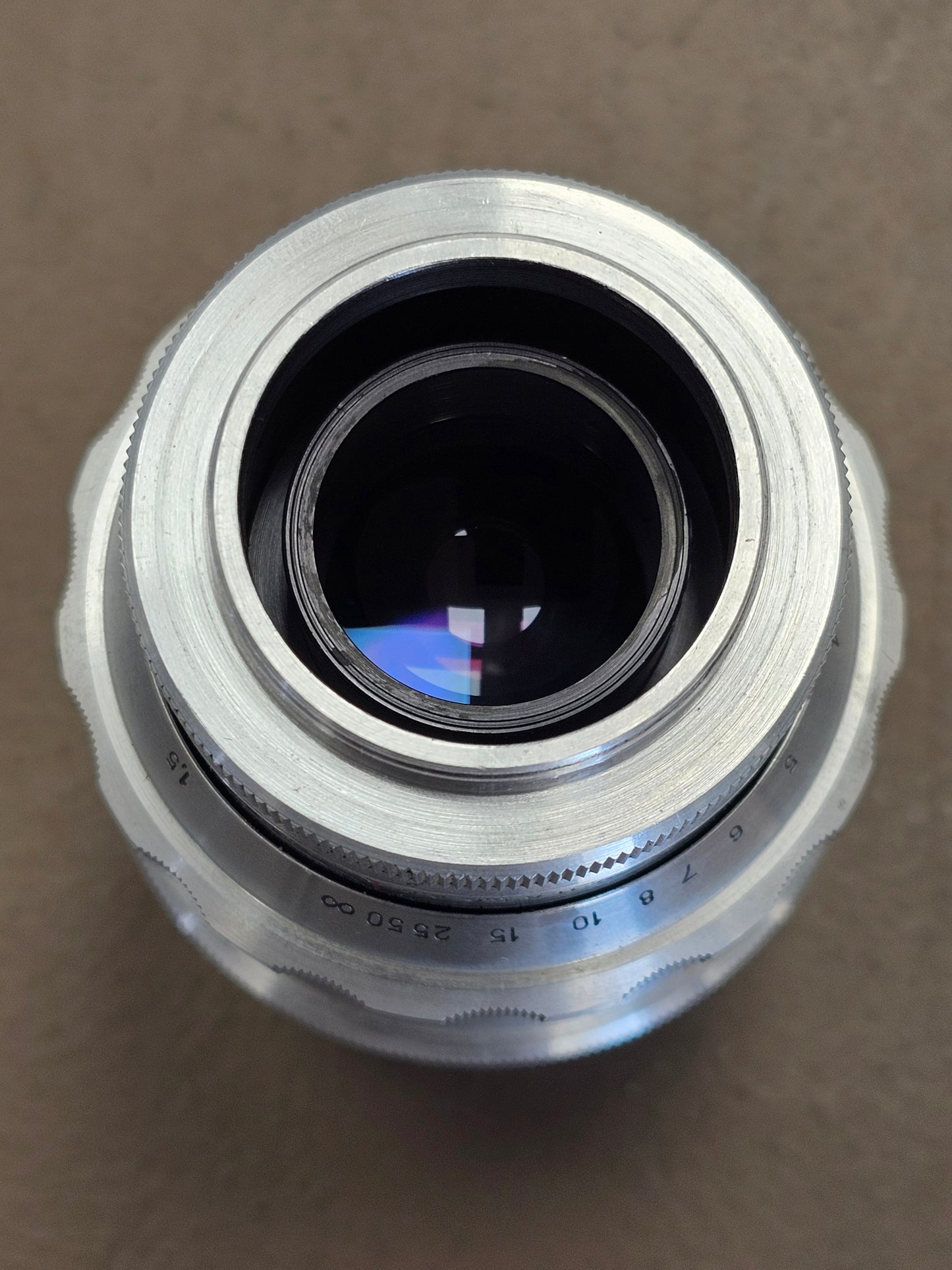 Tair-11 133mm f/2.8  Silver M39 lens Copy of Sonnar Lens S# 0151087