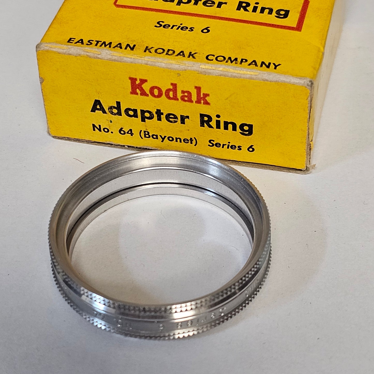 Kodak No.64(Bayonet) Series 6 Adapter Ring & Retaining Ring