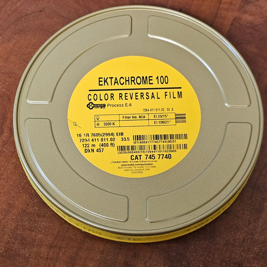 KODAK 16mm 400' Ektachrome 100D Color Reversal Film