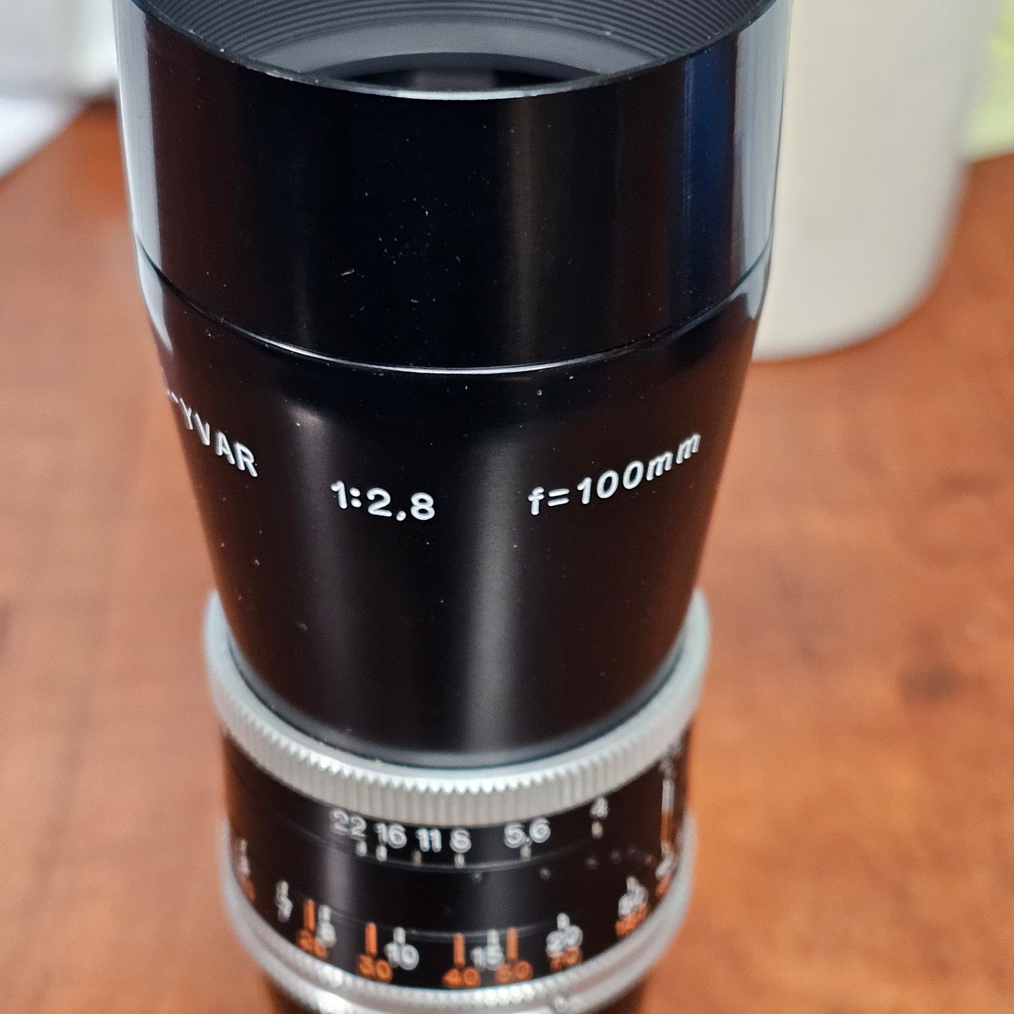 Kern Paillard Macro-Yvar 100mm f2.8 H8 RX C-Mount Lens S# 951474