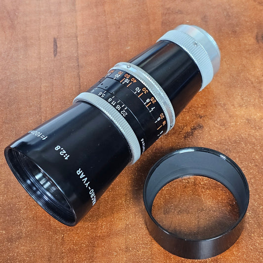 Kern Paillard Macro-Yvar 100mm f2.8 H8 RX C-Mount Lens S# 951474