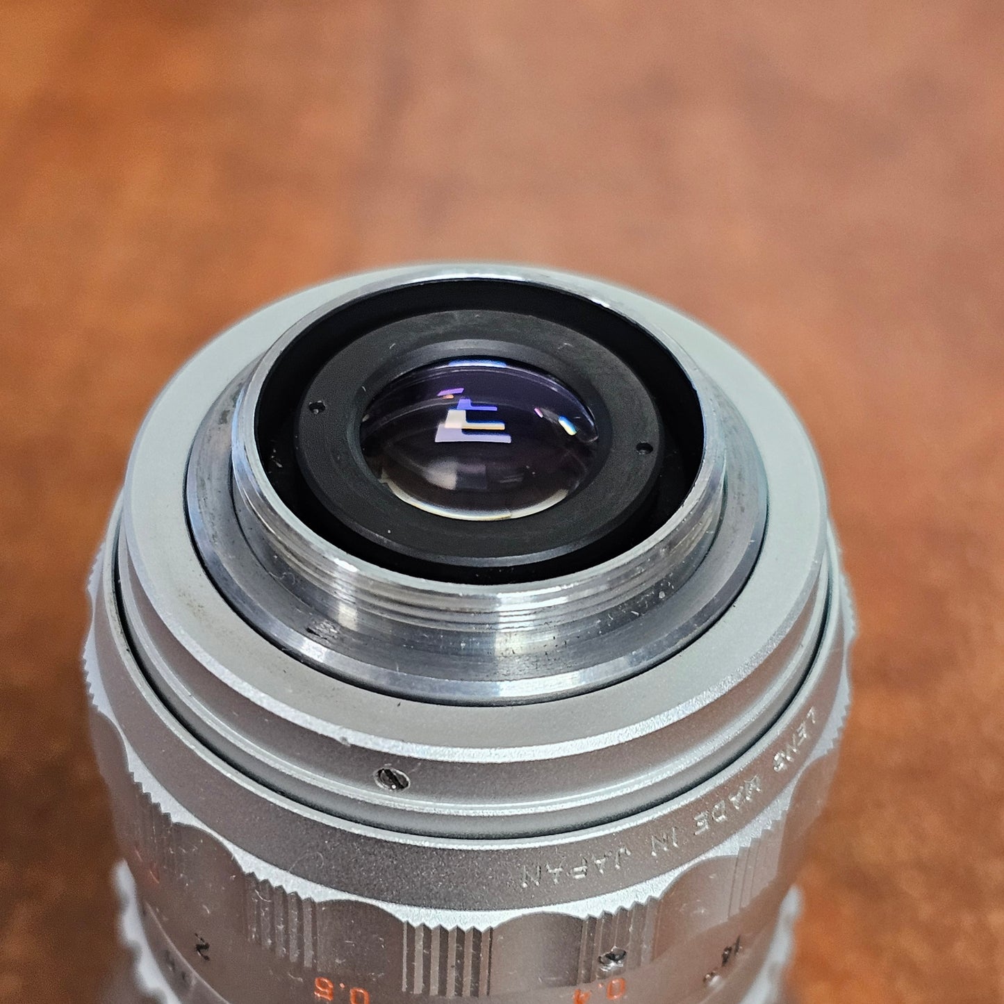 Cosmicar Television 12.5mm f/1.4 C-Mount Lens (Silver) S# 70562