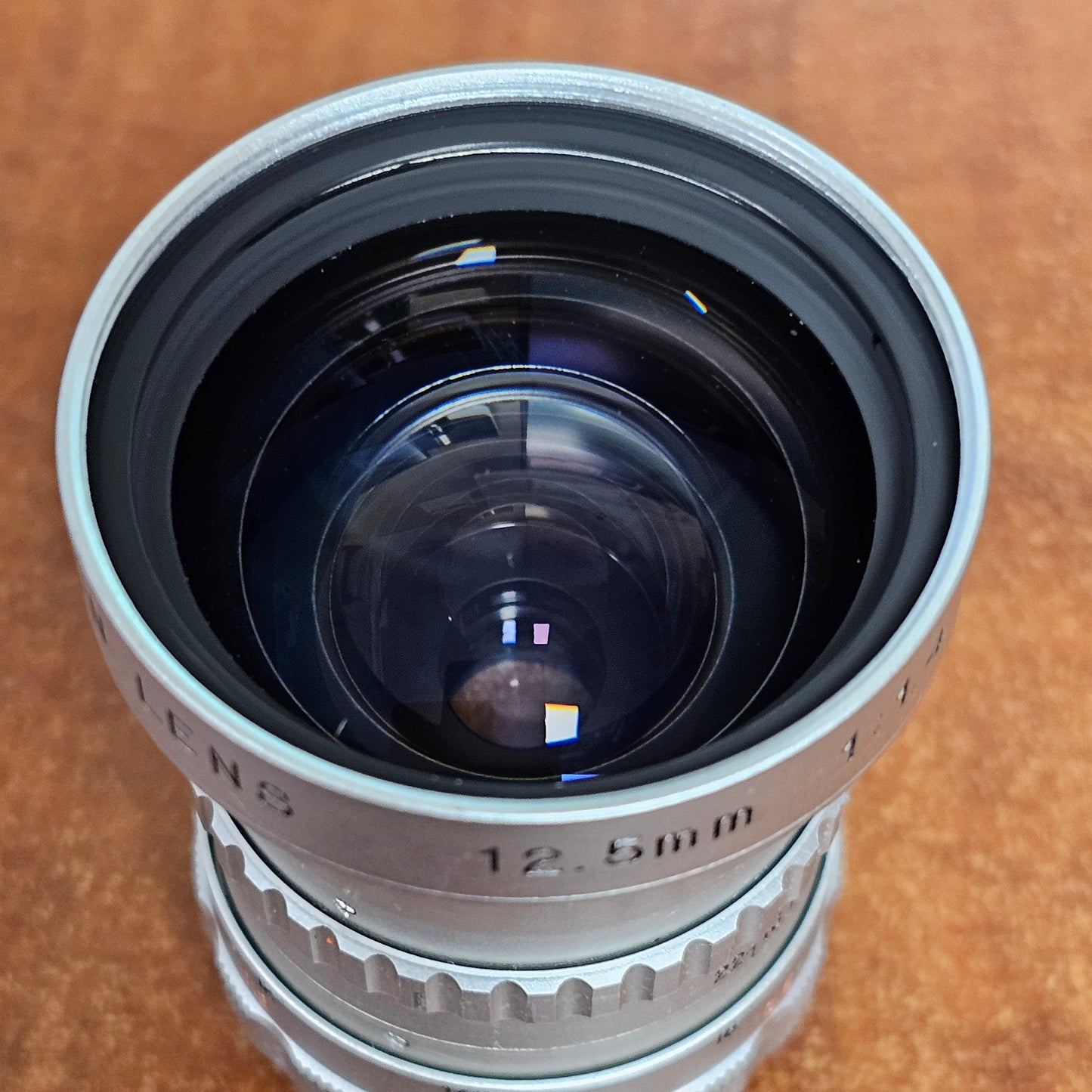 Cosmicar Television 12.5mm f1.4 C-Mount lens S# 39277