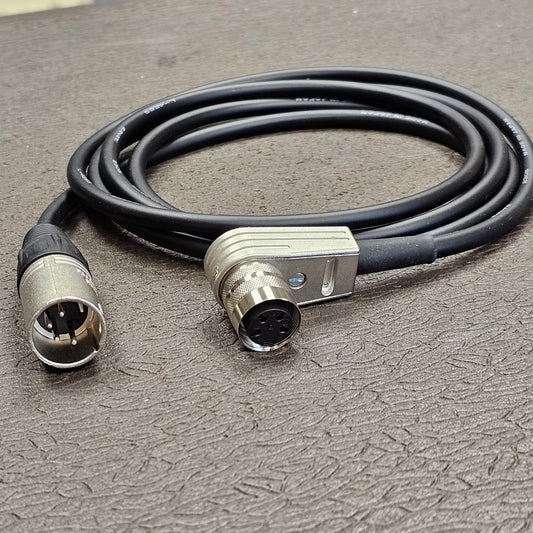 Bolex EL Power cable 4-Pin Female Tuchel (Amphenol) Right Angle Style Connector - 4-Pin XLR Male