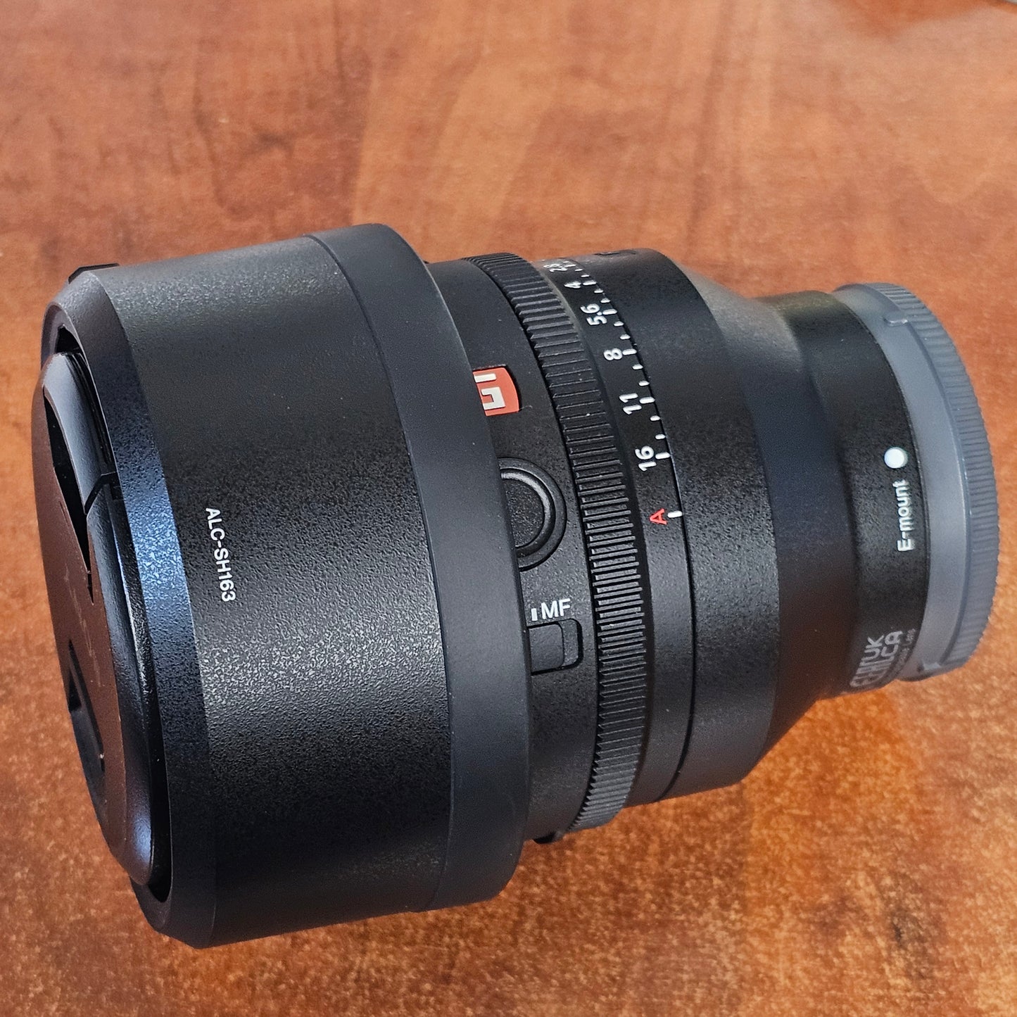 Sony FE 50mm f1.2 E-Mount GM Lens S# 1890942