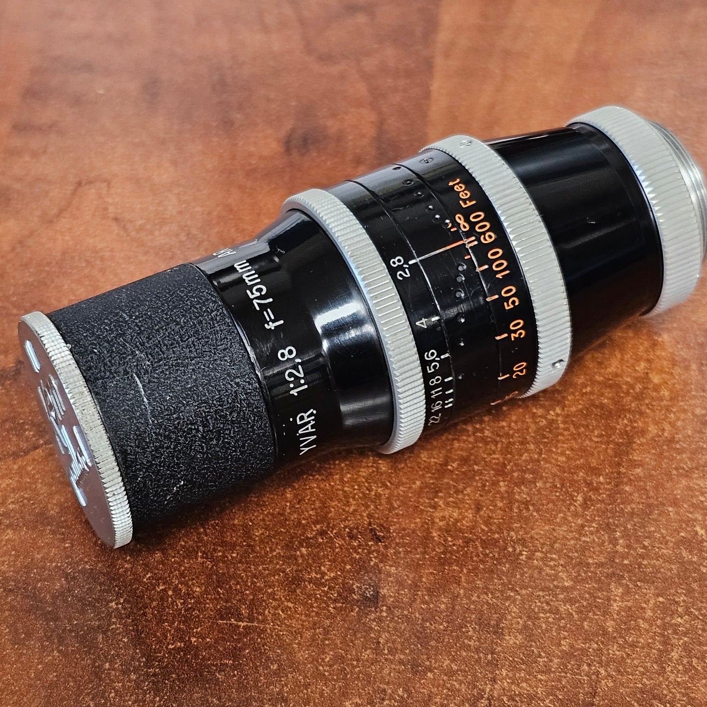 YVAR 75mm f2.8 AR C-Mount Lens S# 442243