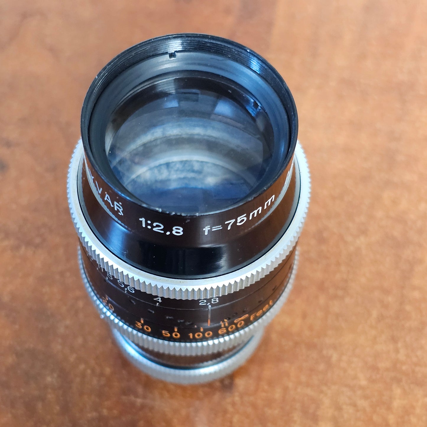 YVAR 75mm f2.8 AR C-Mount Lens S# 442243