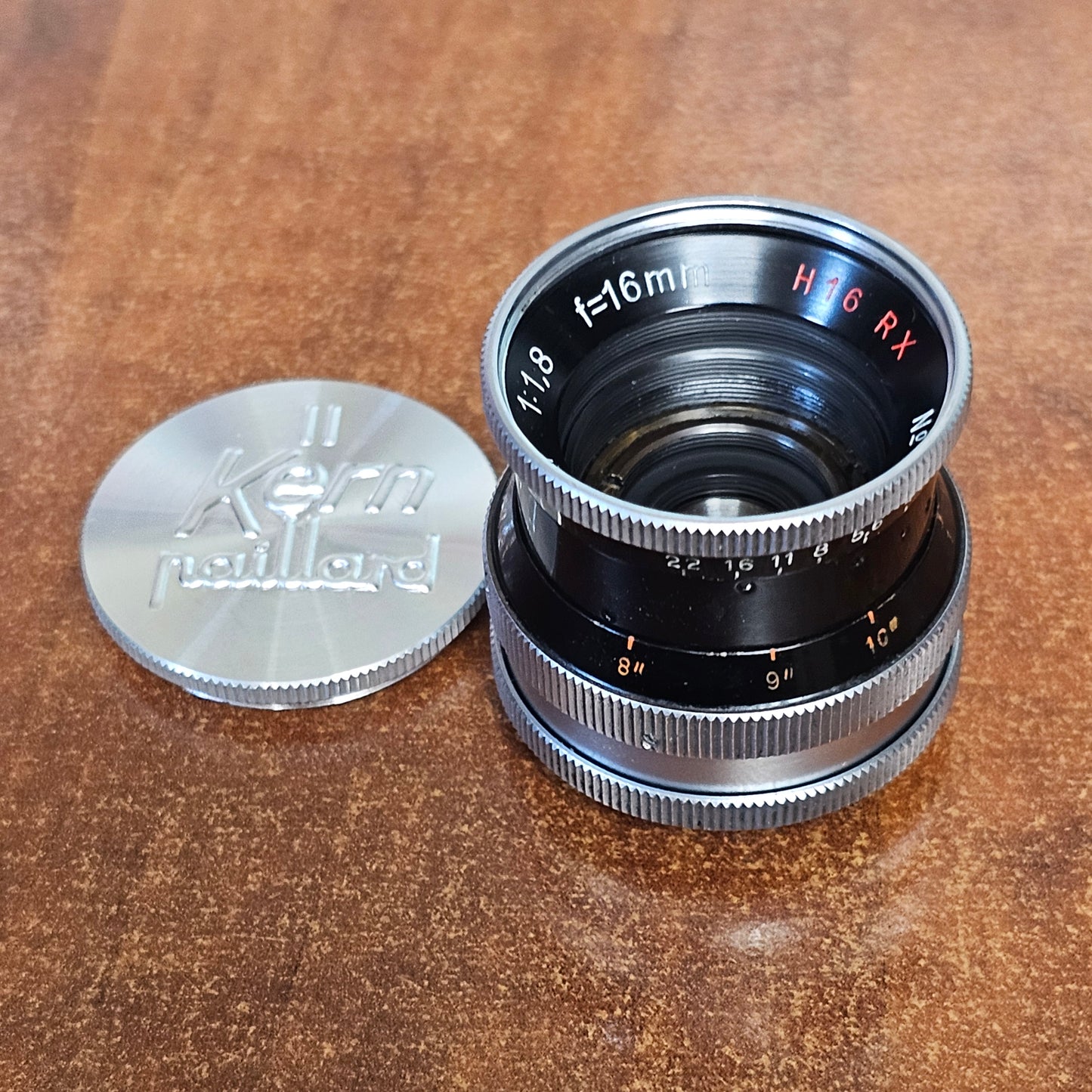 Switar 16mm f1.8 H16 RX C-Mount Lens S# 738096