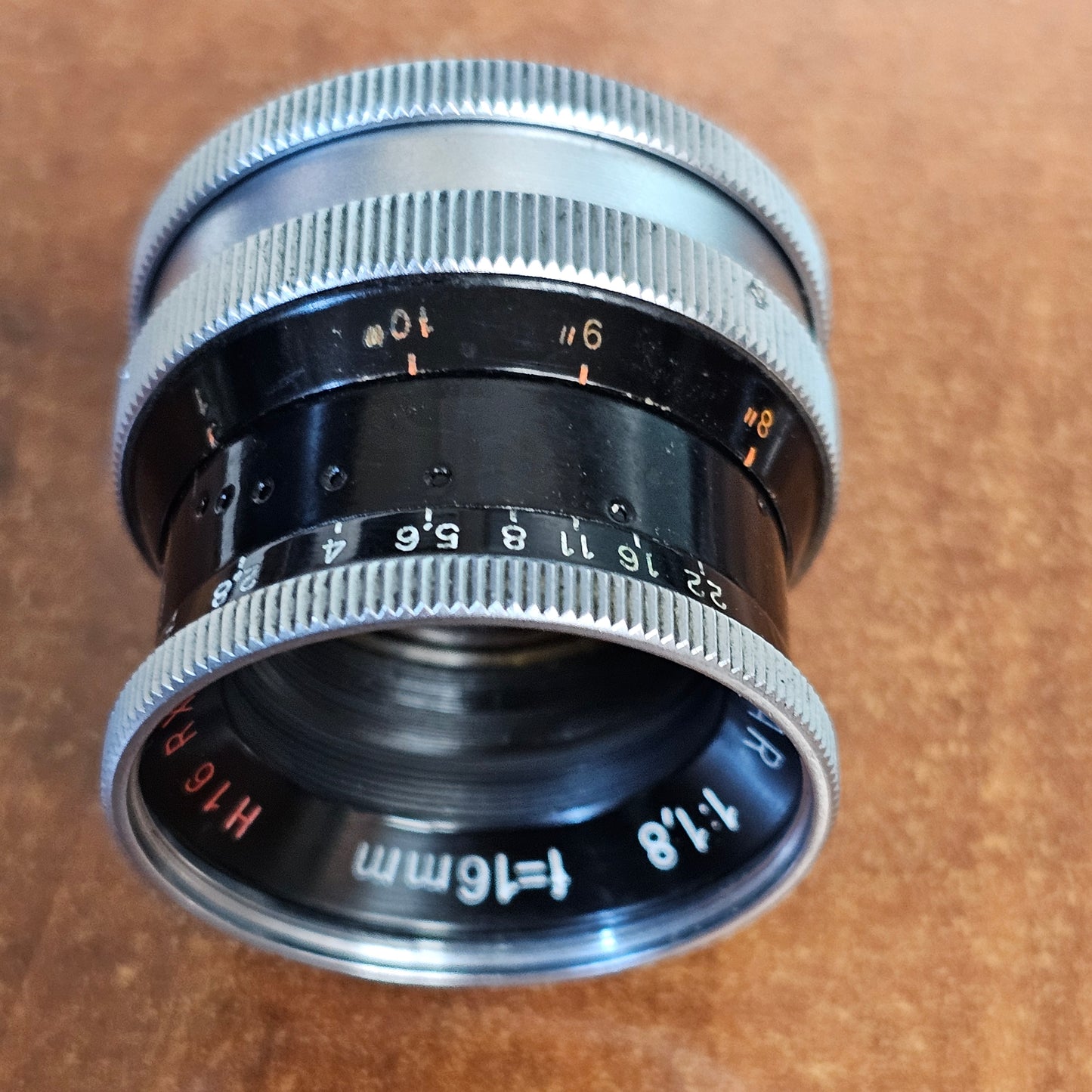 Switar 16mm f1.8 H16 RX C-Mount Lens S# 738096