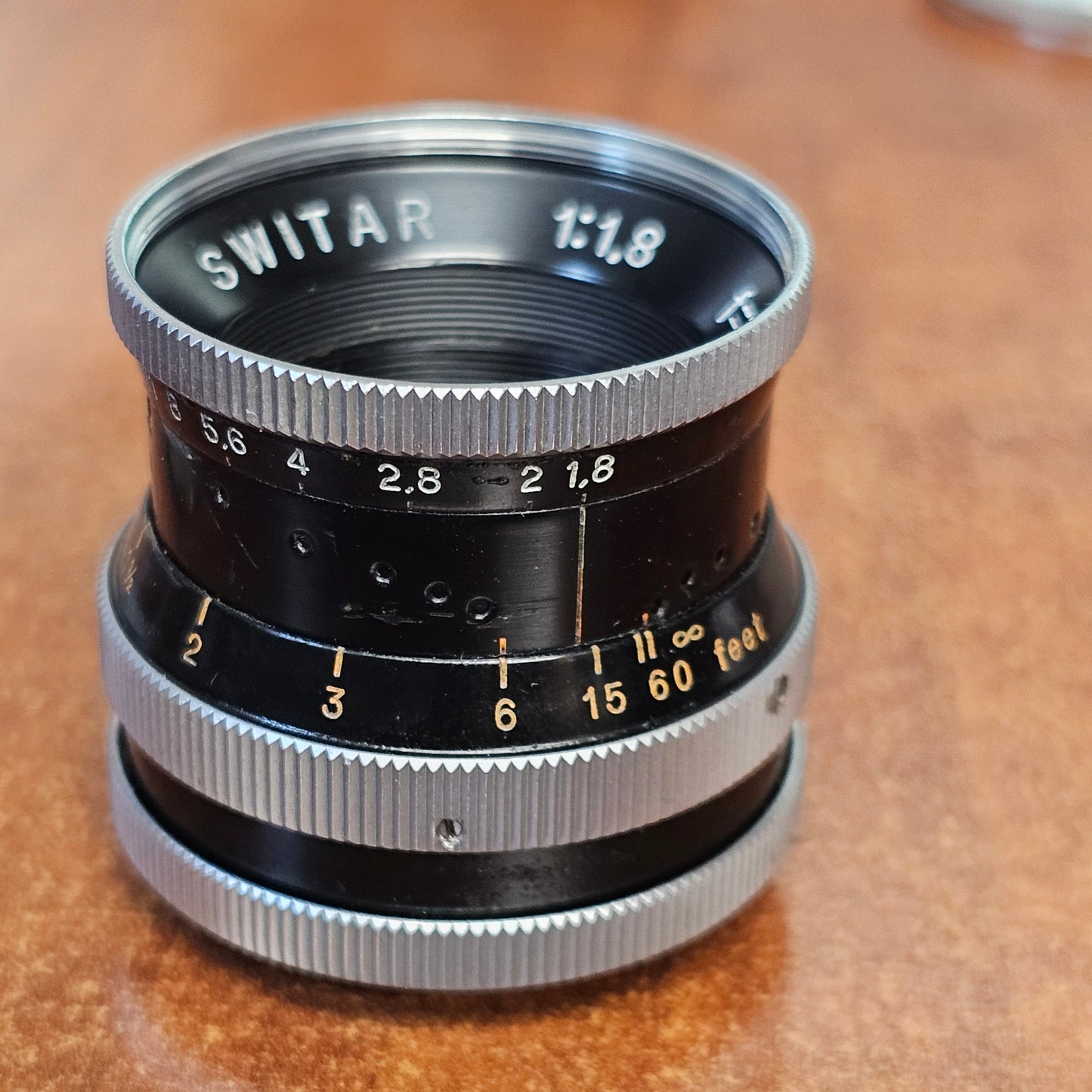 Switar 16mm f1.8 AR C-Mount Lens S# 293707