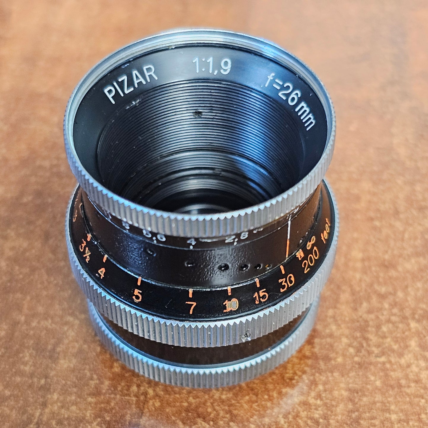 Pizar 26mm F1.9 AR C-Mount Lens S# 146771