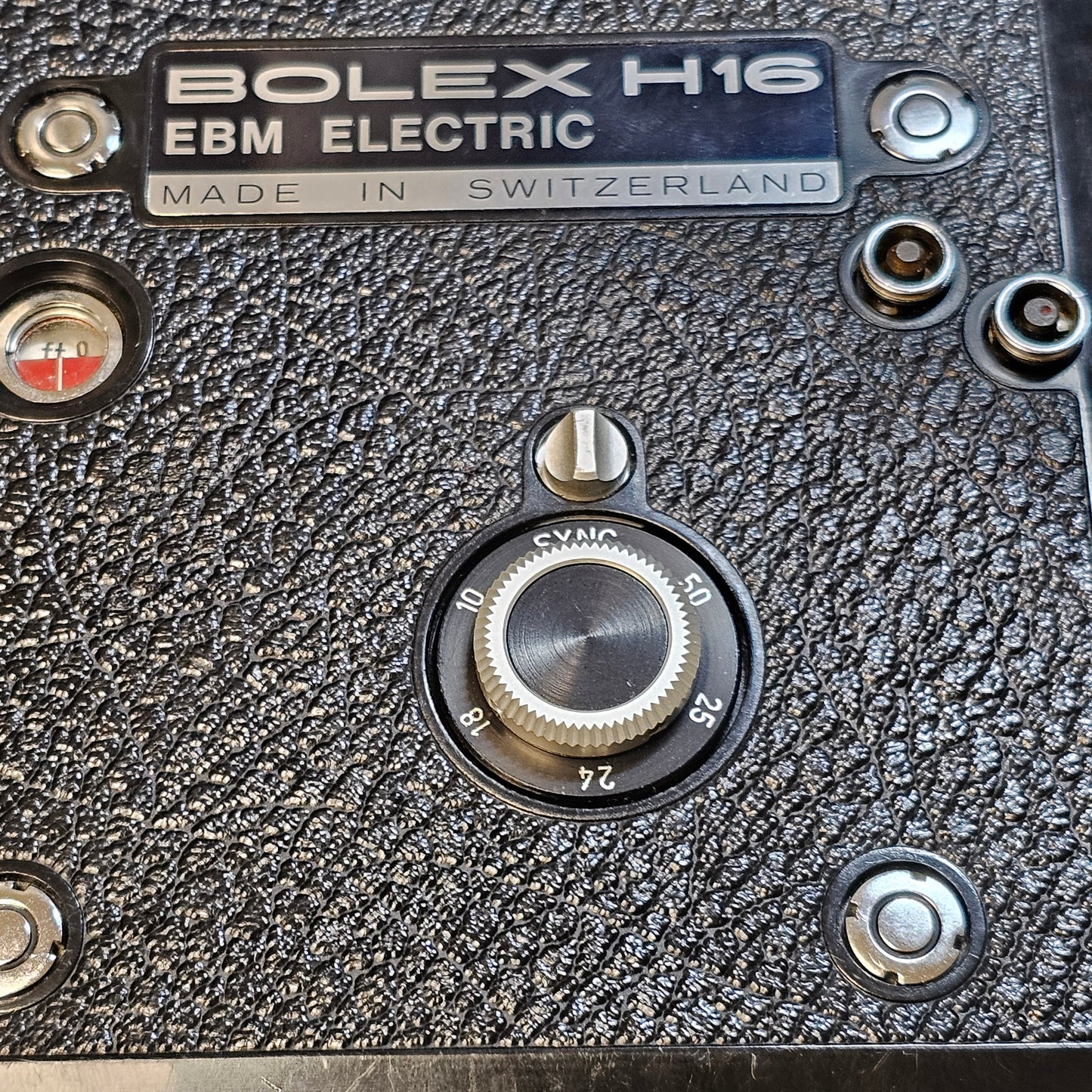 Bolex EBM FPS Speed Knob