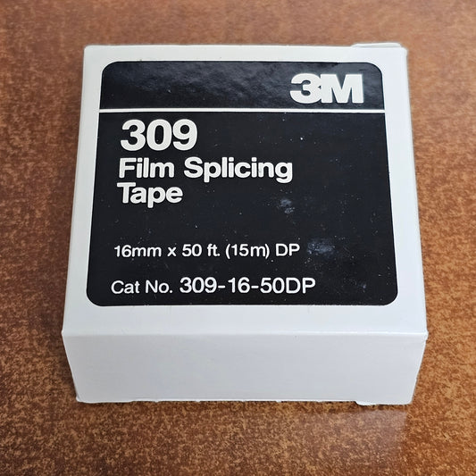 3M 309 16mm Film Splicing Tape 50' ( White )