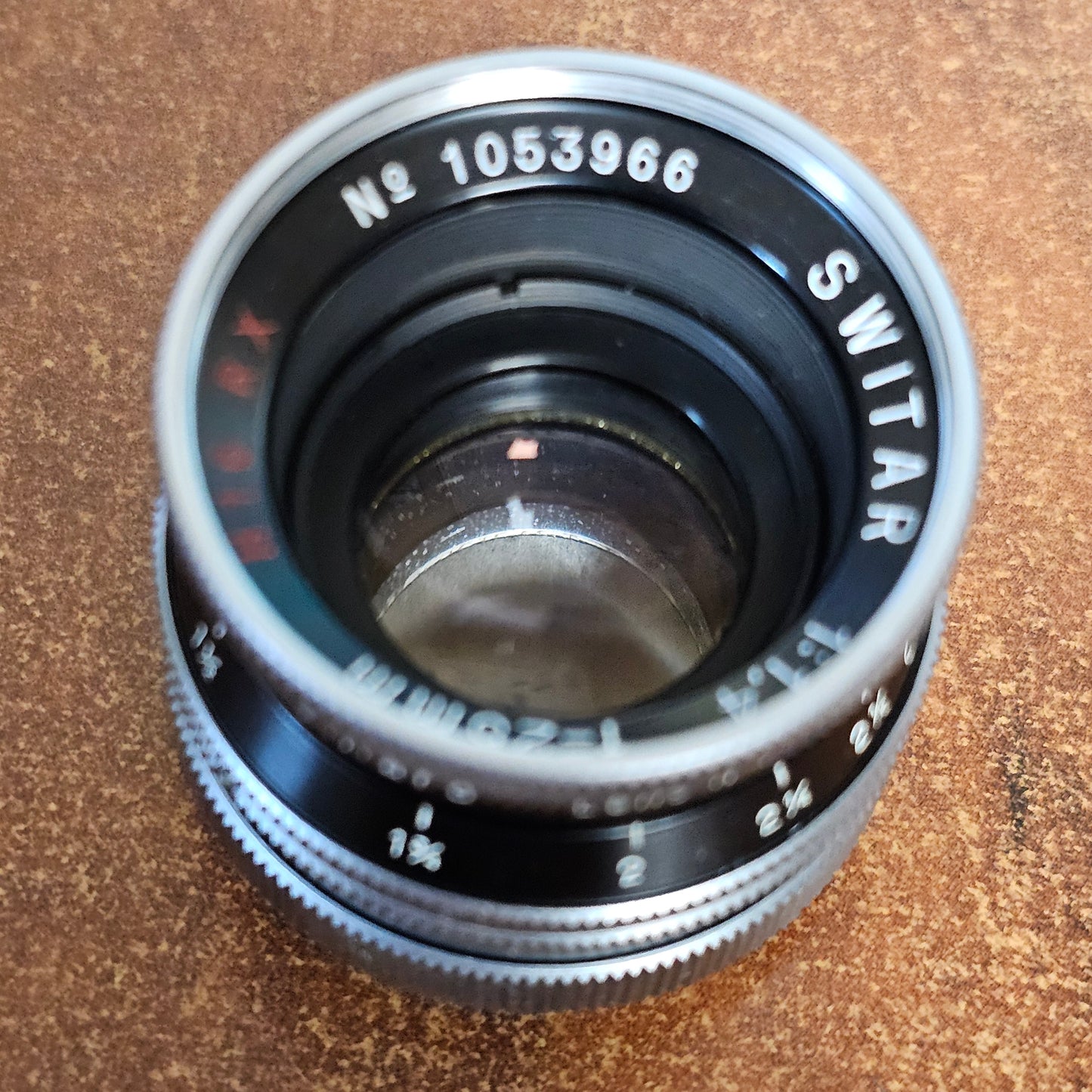 Switar 25mm f1.4 H16 RX C-Mount Lens S# 1053966