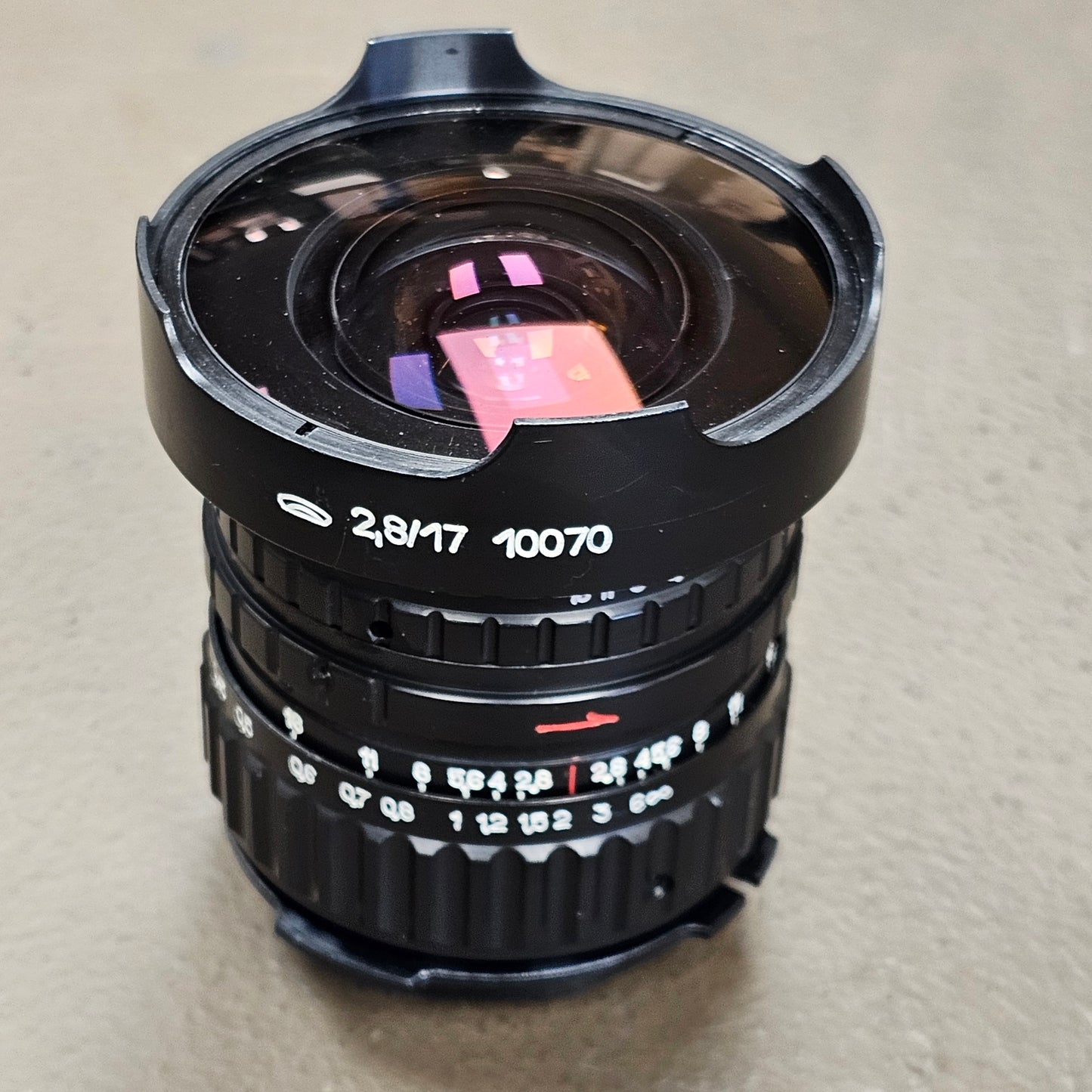 Belomo Peleng 17mm f2.8 PL Mount S# 10070