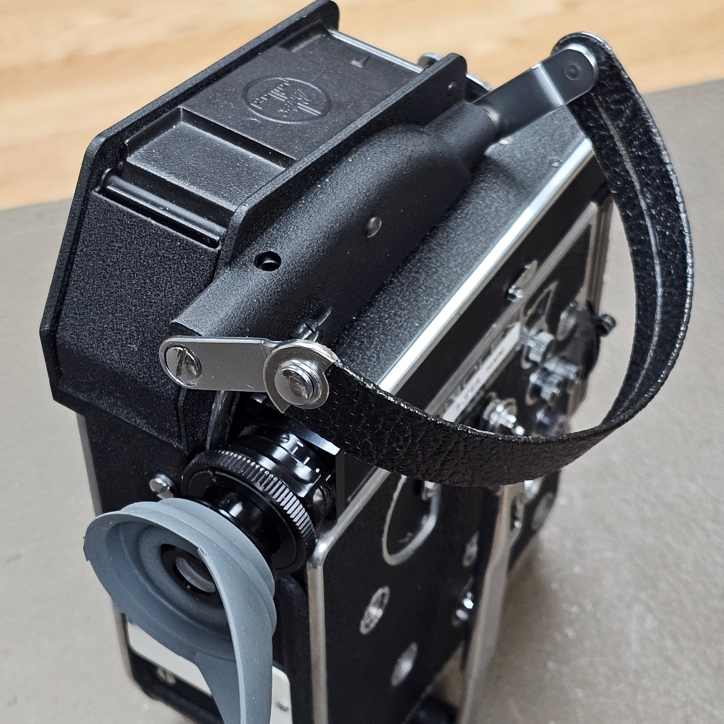 Bolex Super 16 REX 5 Camera body with 10x viewfinder S# 258346